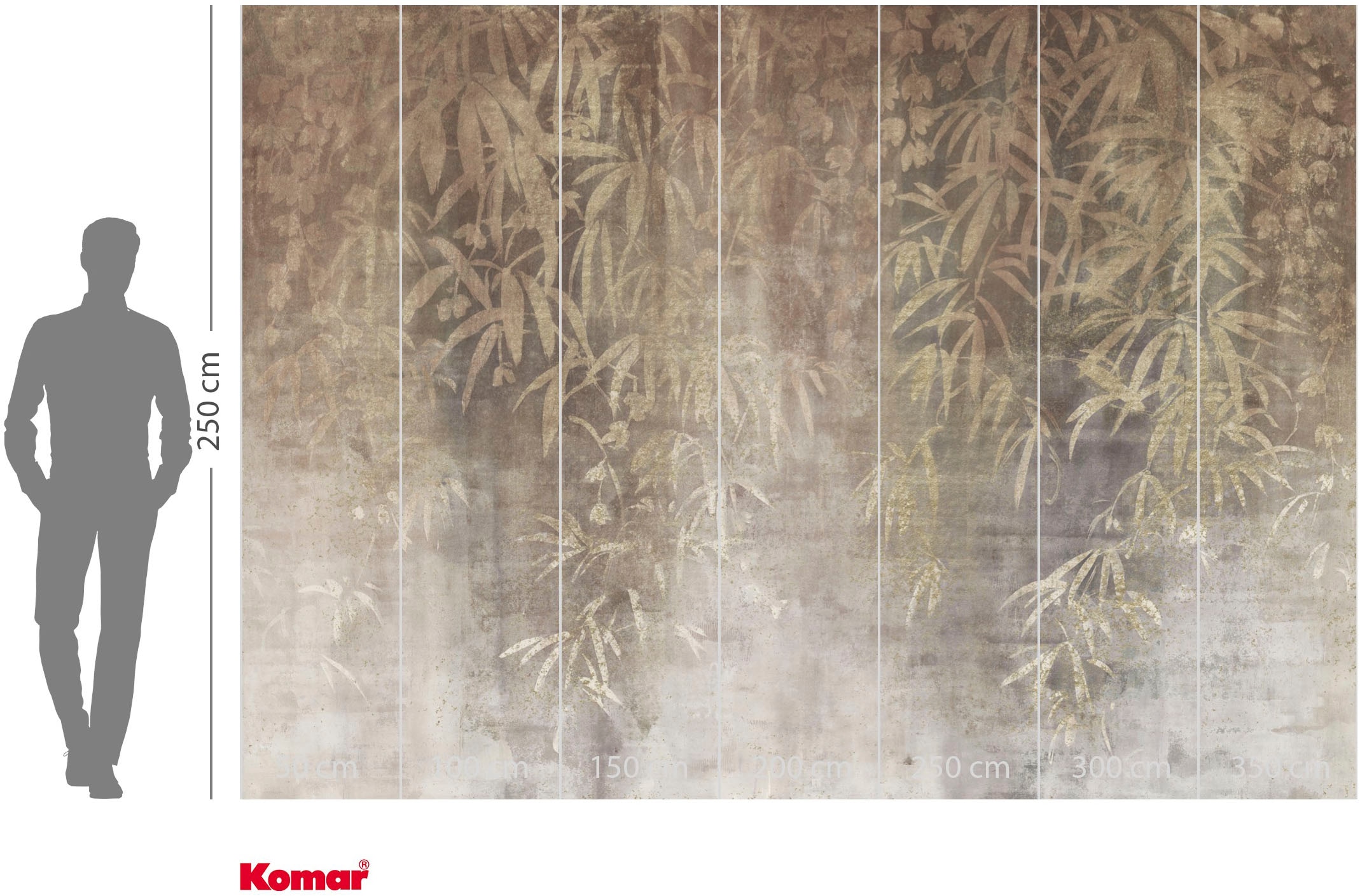 Komar Fototapete »Vlies Fototapete - Great Growth - Größe 350 x 250 cm« Motiv | bedruckt glatt