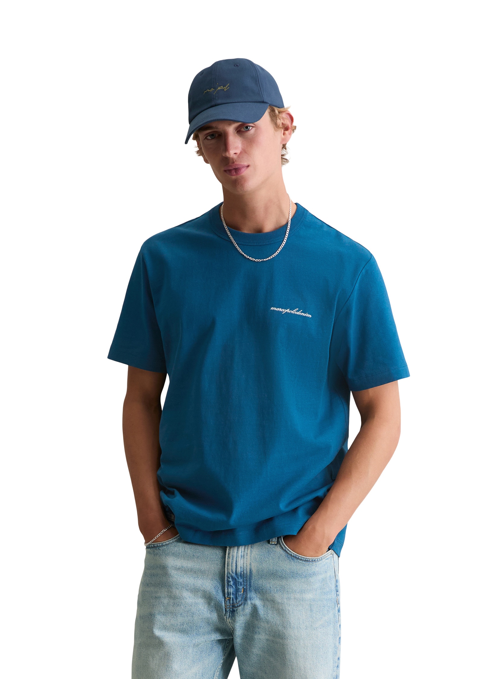 Marc OPolo DENIM T-Shirt "aus schwerem Bio-Baumwoll-Jersey" günstig online kaufen