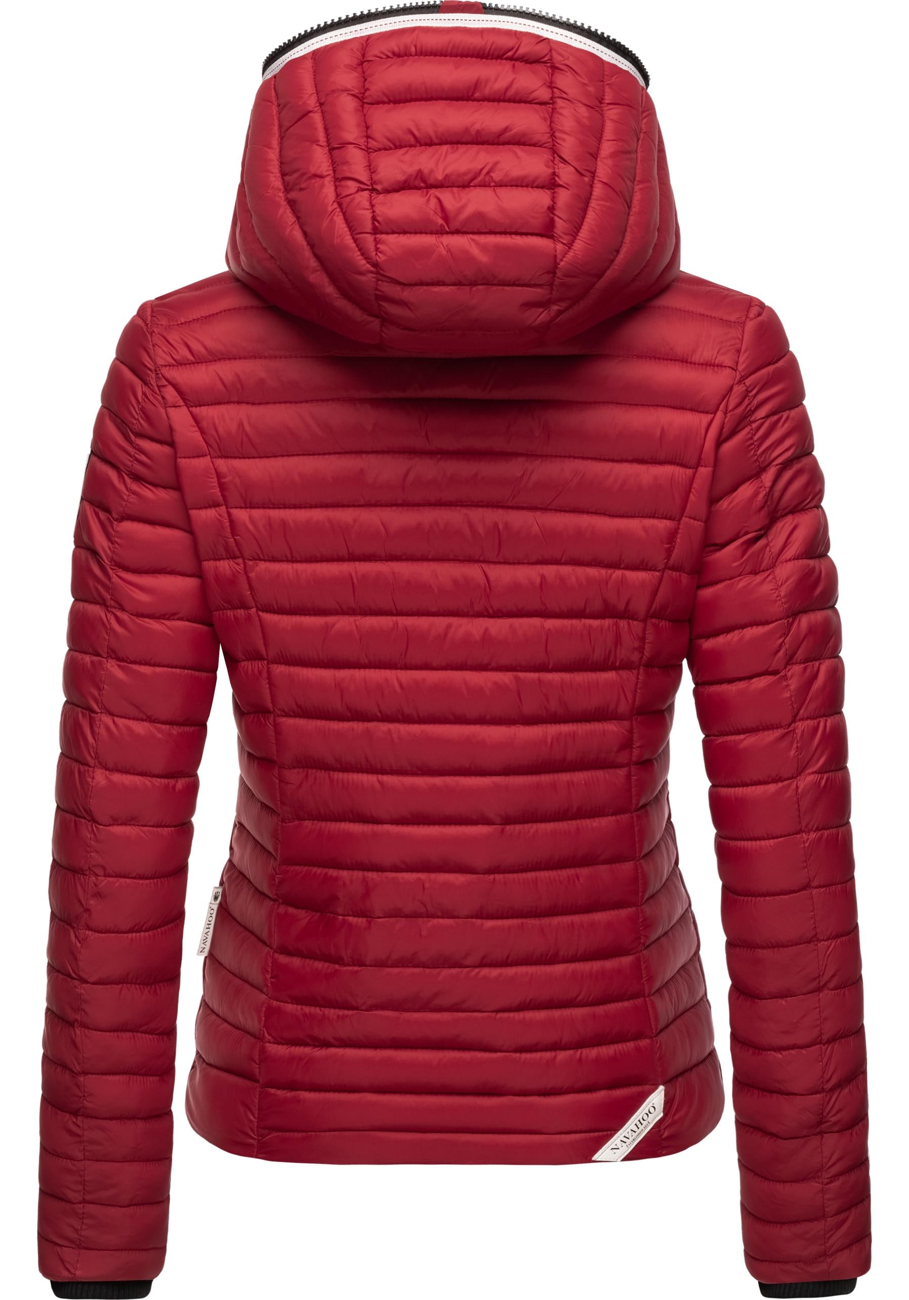 Navahoo Steppjacke »Kimuk Prc«, mit Kapuze, leichte Übergangsjacke mit Kapuze