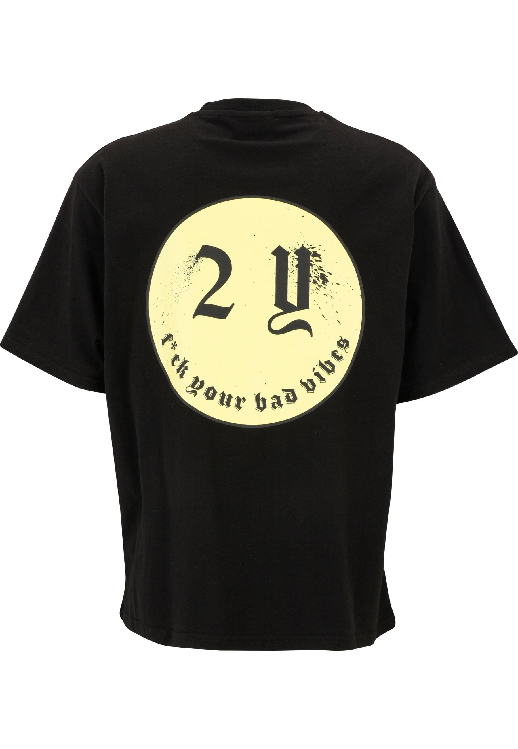 2Y Studios T-Shirt "2Y Studios Herren Smiley Oversize Tee" 1 Stk. tlg. günstig online kaufen