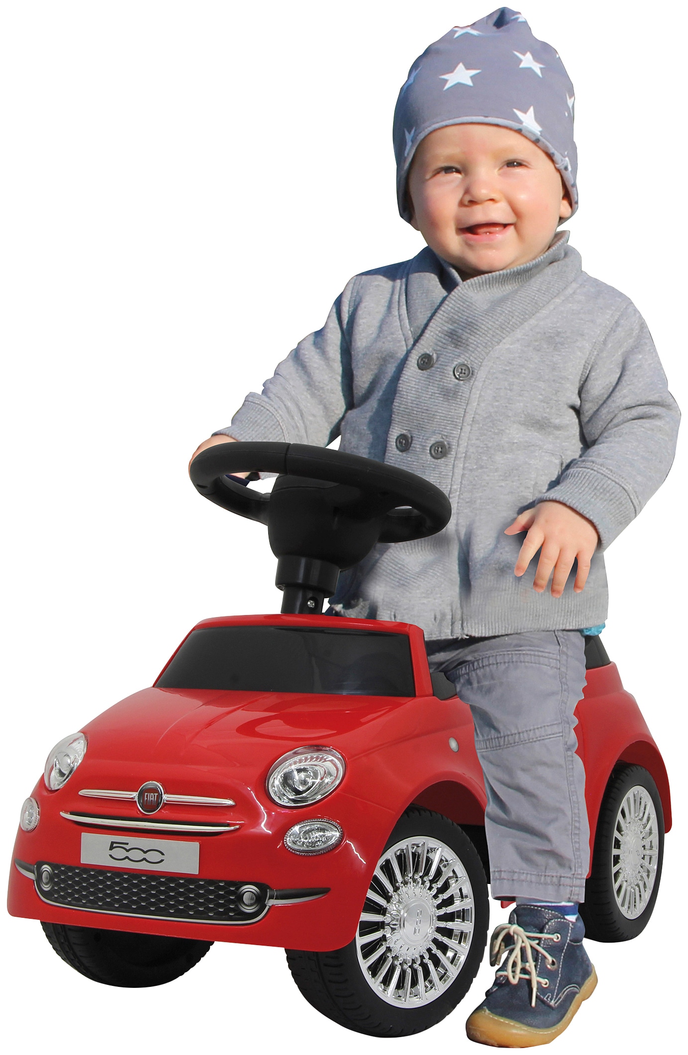 Jamara Rutscherauto »Fiat 500«, für Kinder ab 1 Jahr