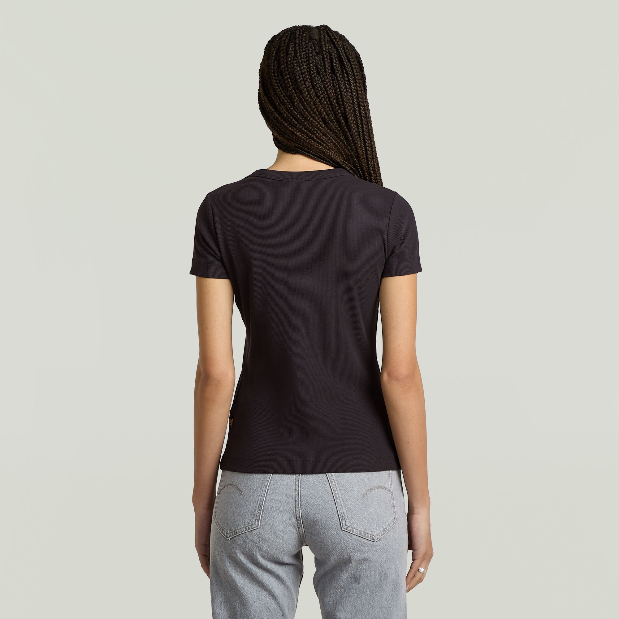 G-STAR T-Shirt "Rib Cap Sleeve", aus Rippjersey günstig online kaufen