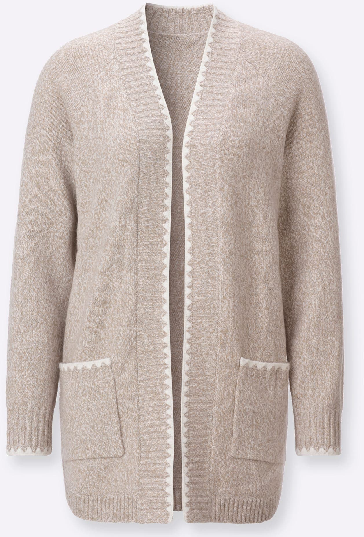 Casual Looks Longstrickjacke