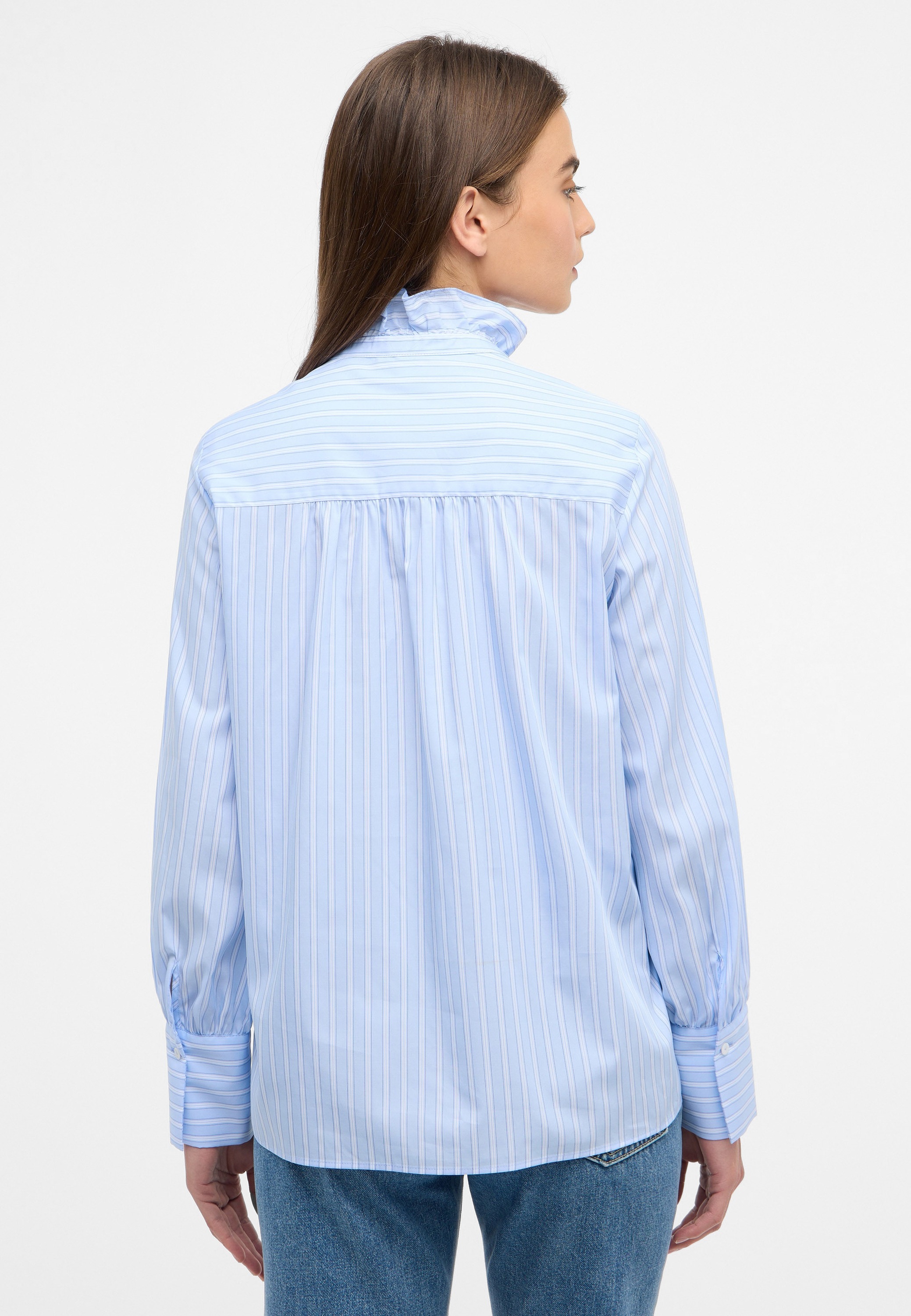 Eterna Longbluse "LOOSE FIT" EASY IRON (bügelleicht) günstig online kaufen