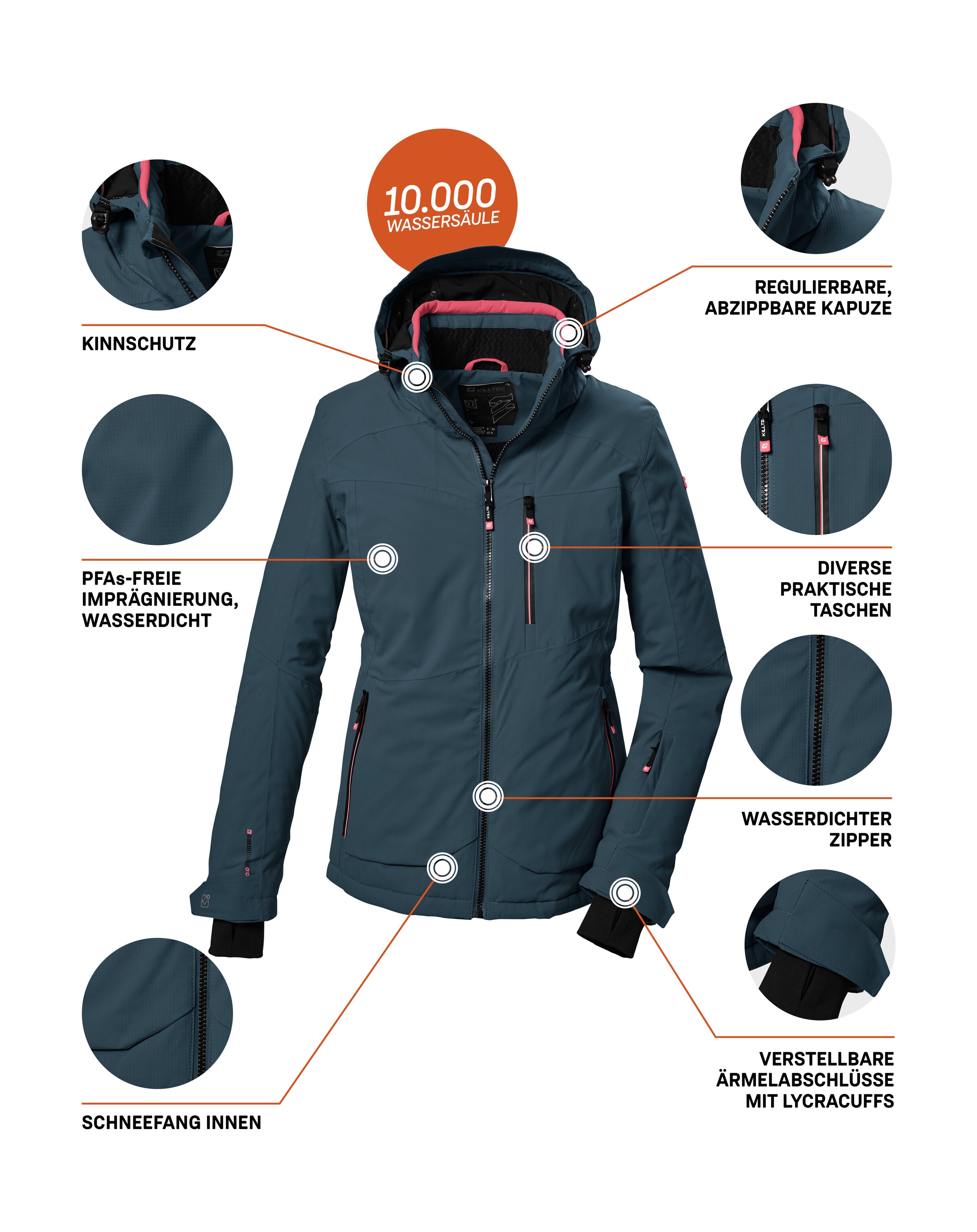 Killtec Skijacke »KSW 36 WMN SKI JCKT«