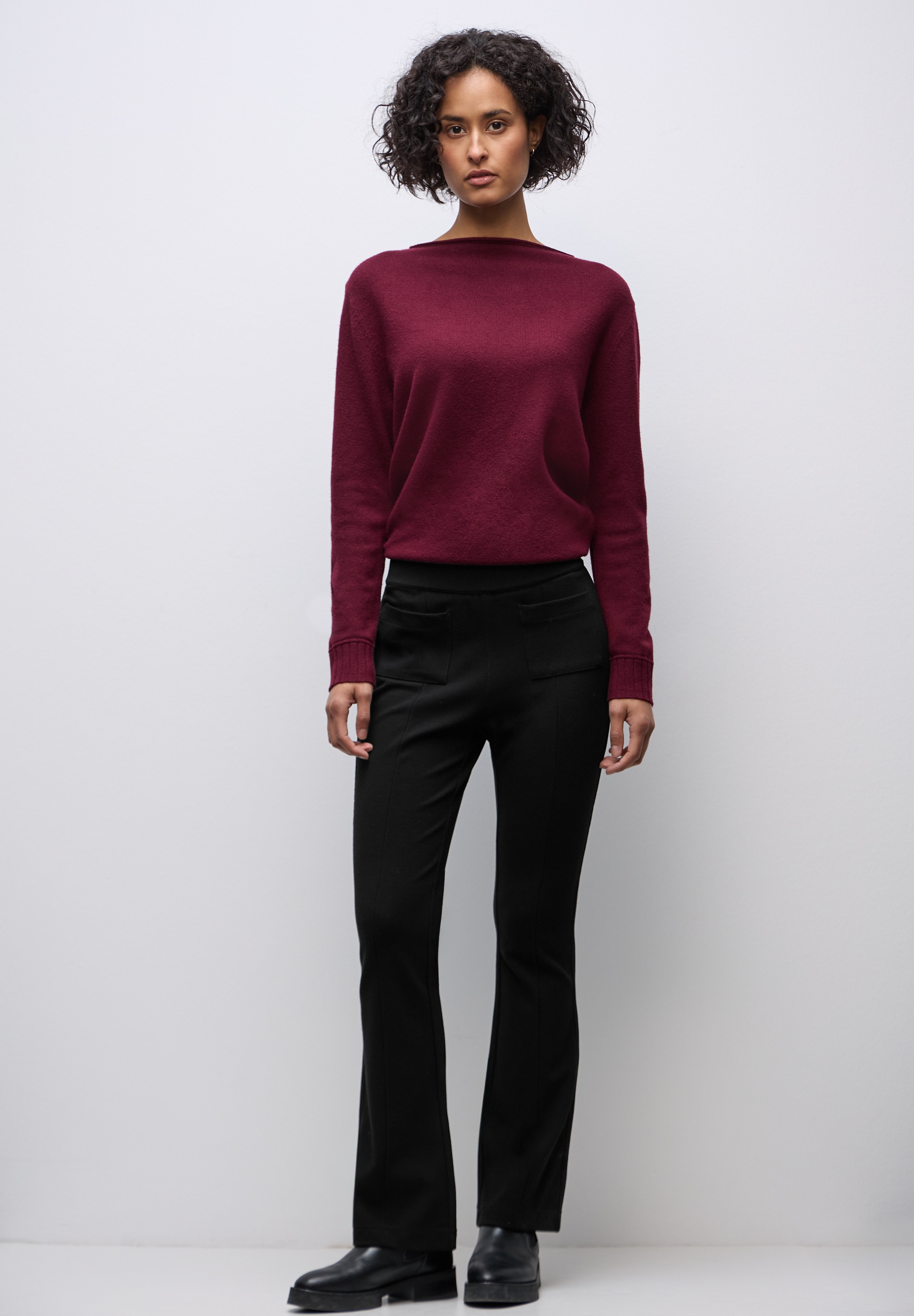 STREET ONE Bootcuthose  High Waist