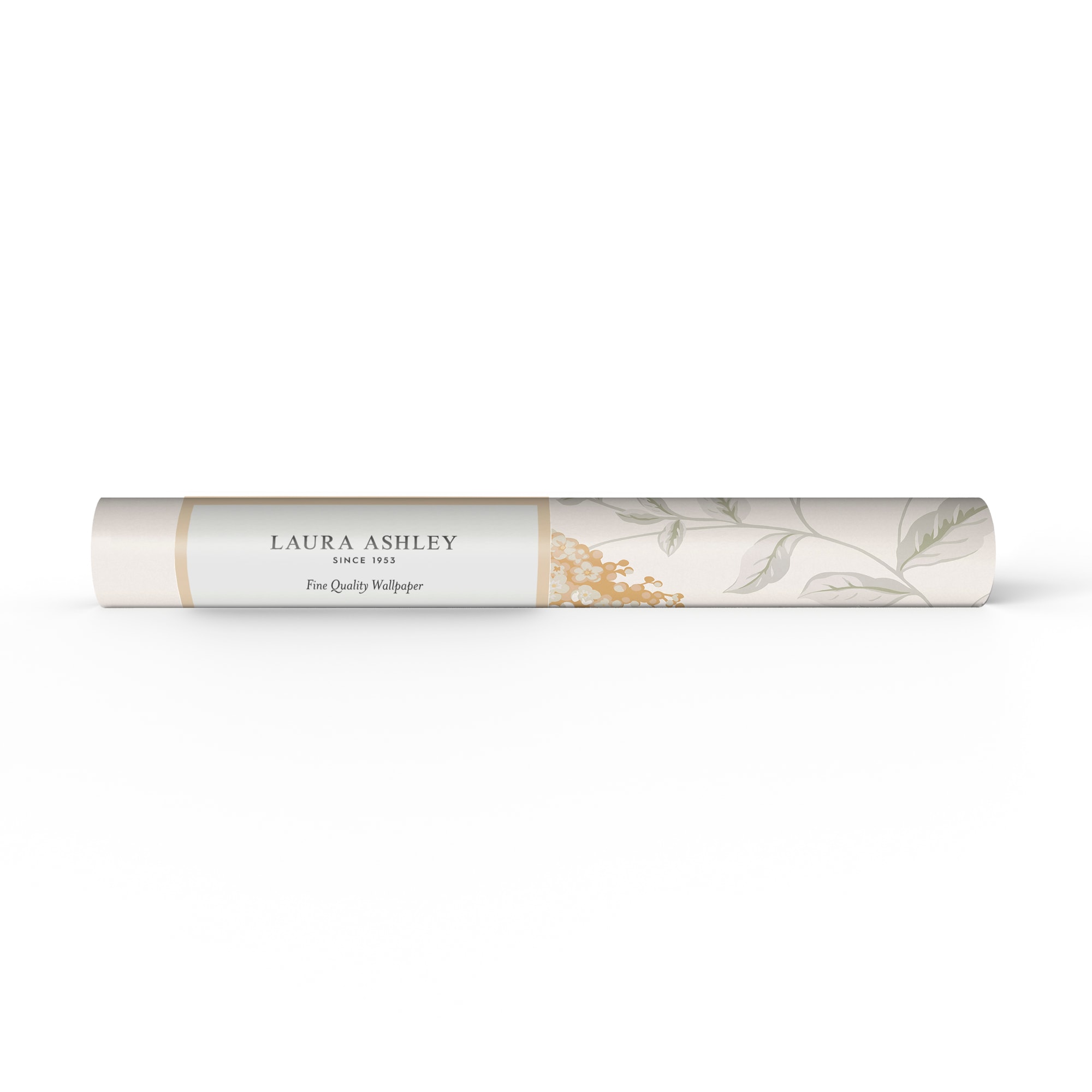 LAURA ASHLEY Vliestapete »Portland Fern Apricot«, geblümt, 10mx52cm (ca. 5m2)