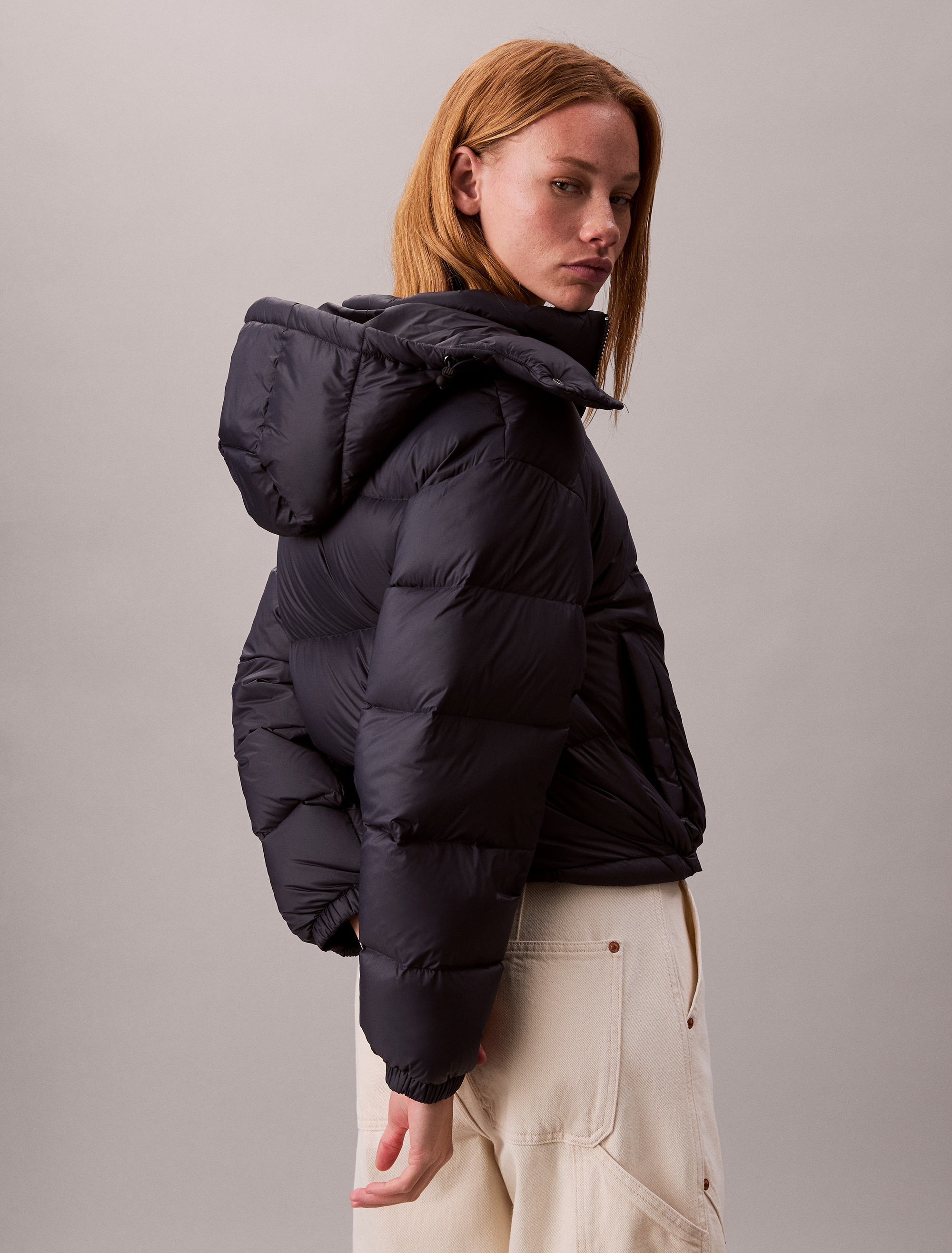 Calvin Klein Jeans Steppjacke "ESSENTIAL MIDWEIGHT PUFFER JACKE", mit Kapuz günstig online kaufen