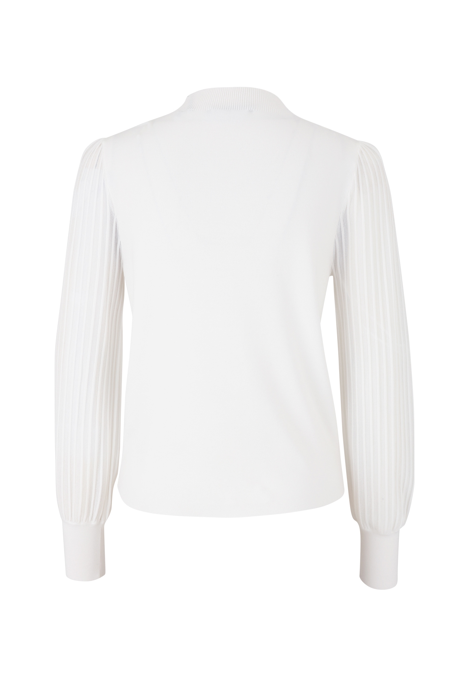 Zero Strickpullover »zero Damen Strickpullover transparente Ärmel«, (1 tlg.), weiteres Detail