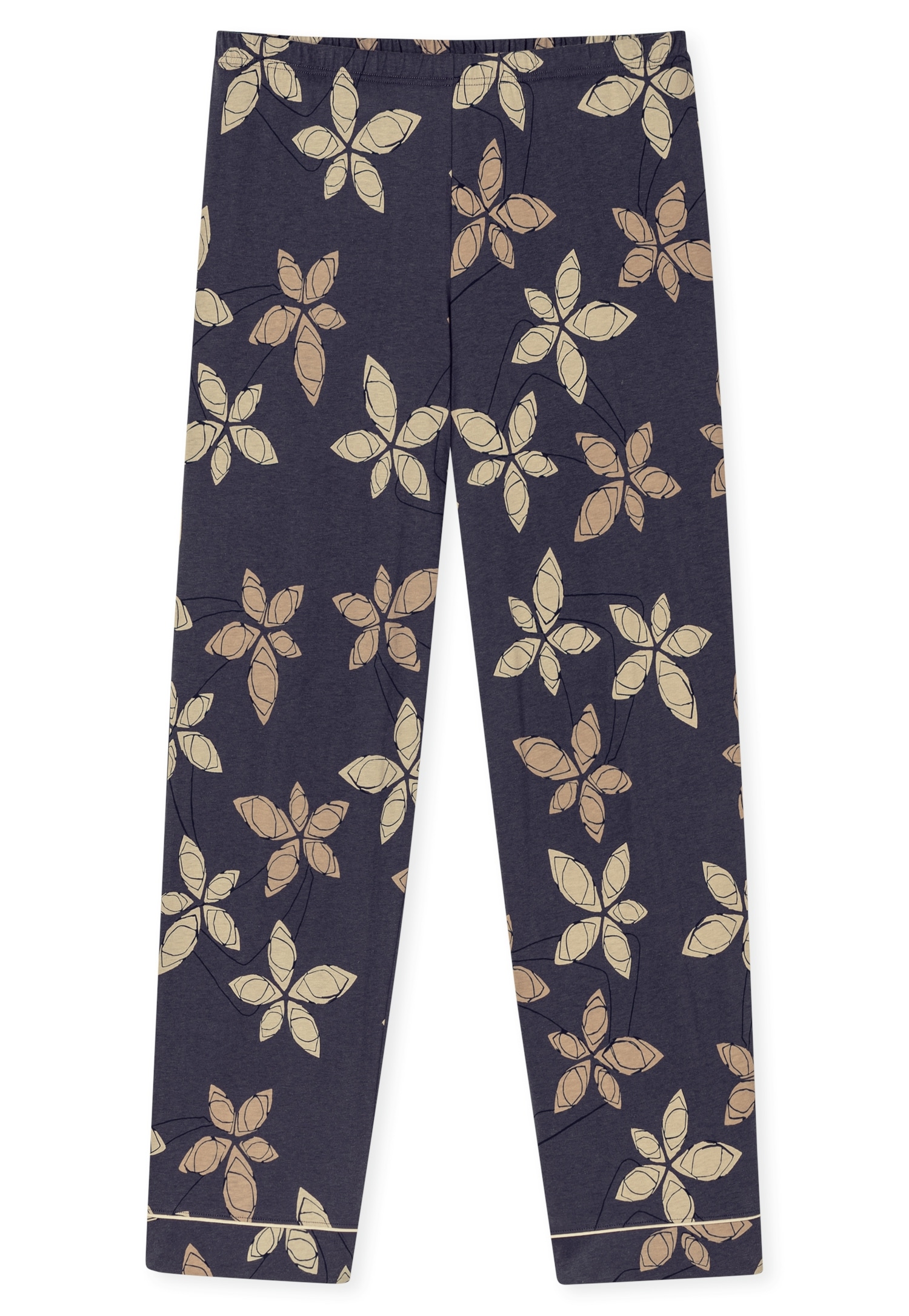 Schiesser Schlafanzug »Comfort Nightwear«, (2 tlg.), Baumwollmischung, Rundhalsausschnitt, langärmelig