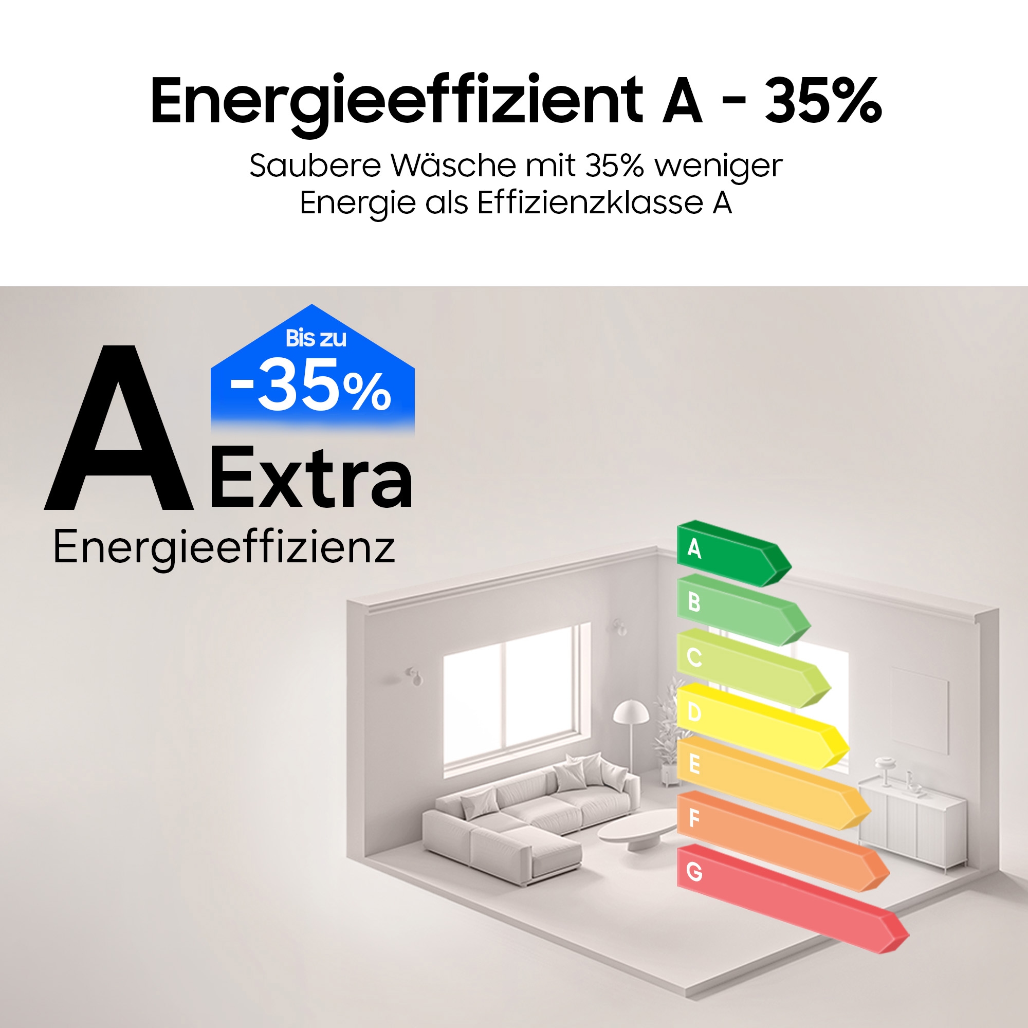 Samsung Waschtrockner »WD9EHG5B« 9 kg /6 kg SmartThings App - Steuere deinen Waschtrockner mit deinem Smartphone
