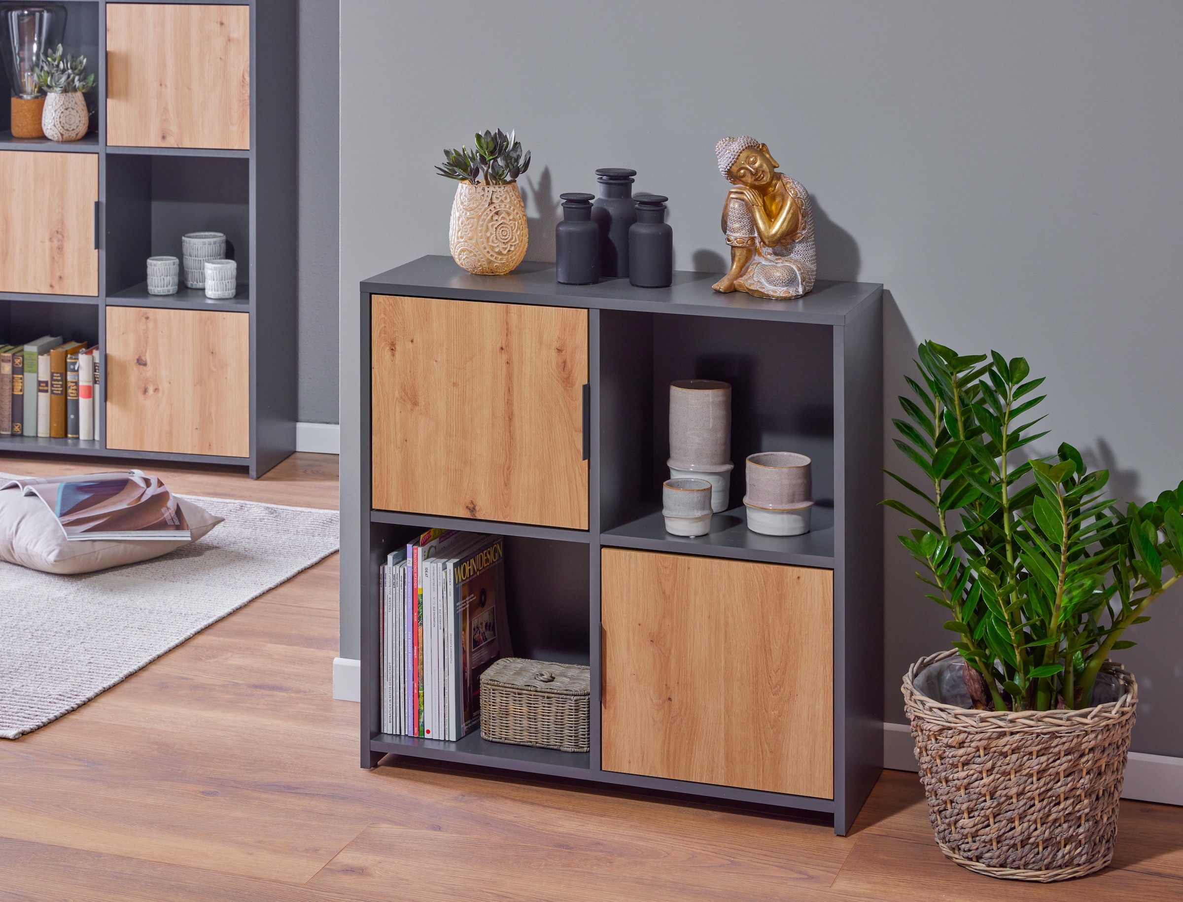 Inter Link Kommode »Pepeto« 1 Stk. tlg. Modular, individuelle Gestaltung, BxTxH: ca. 77 x 30 x 77 cm