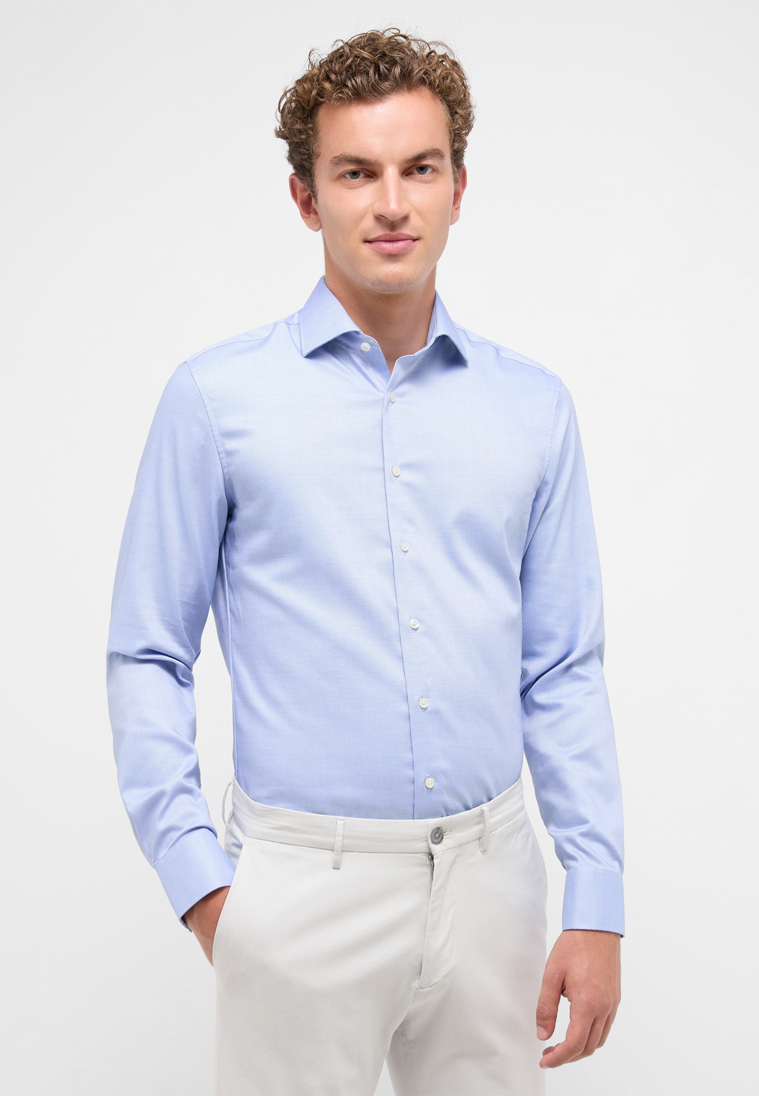 Eterna Langarmhemd "SLIM FIT", NON IRON (bügelfrei) günstig online kaufen