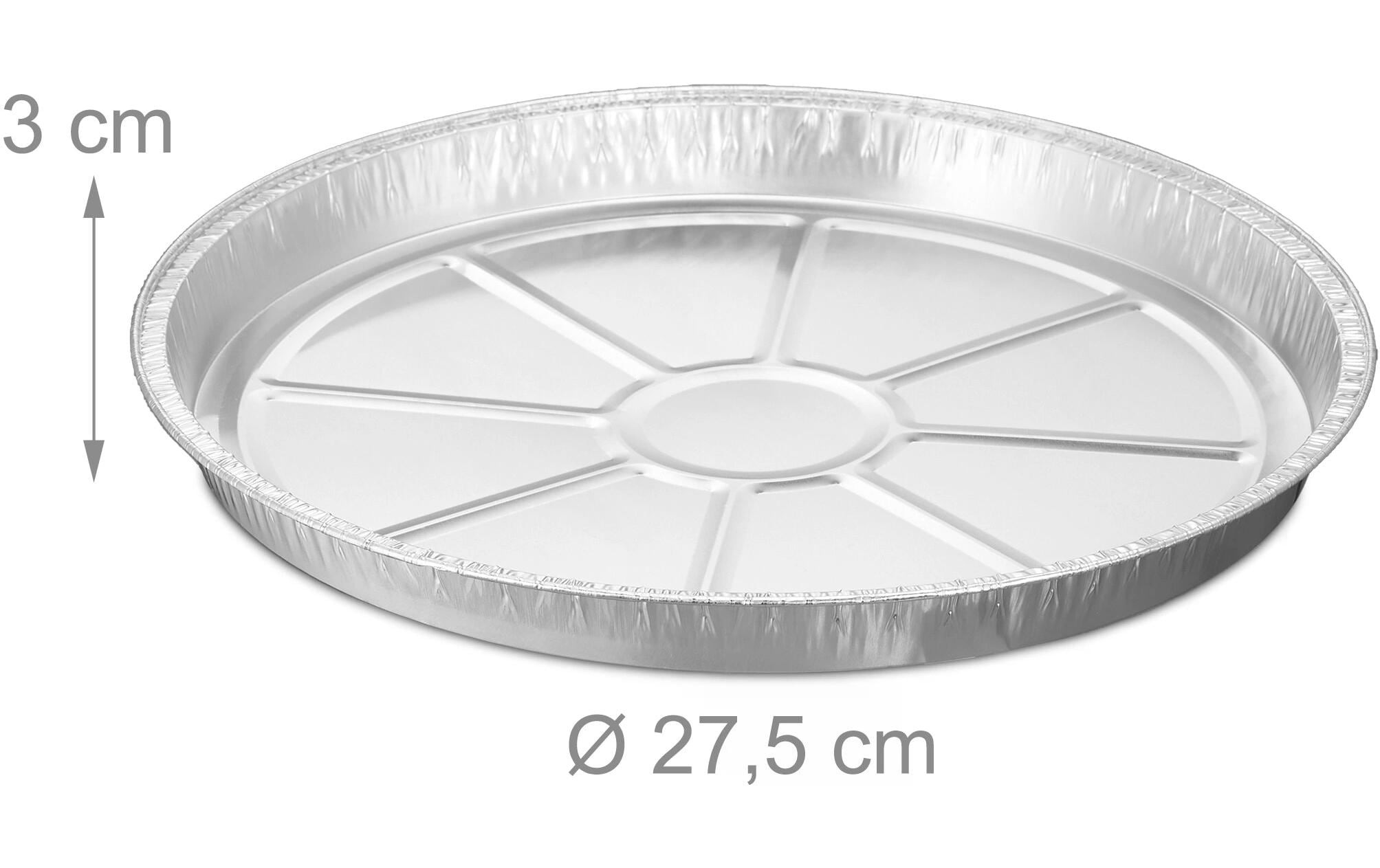 relaxdays Grillschale »25 Stück« Aluminium 25 Stk. tlg.