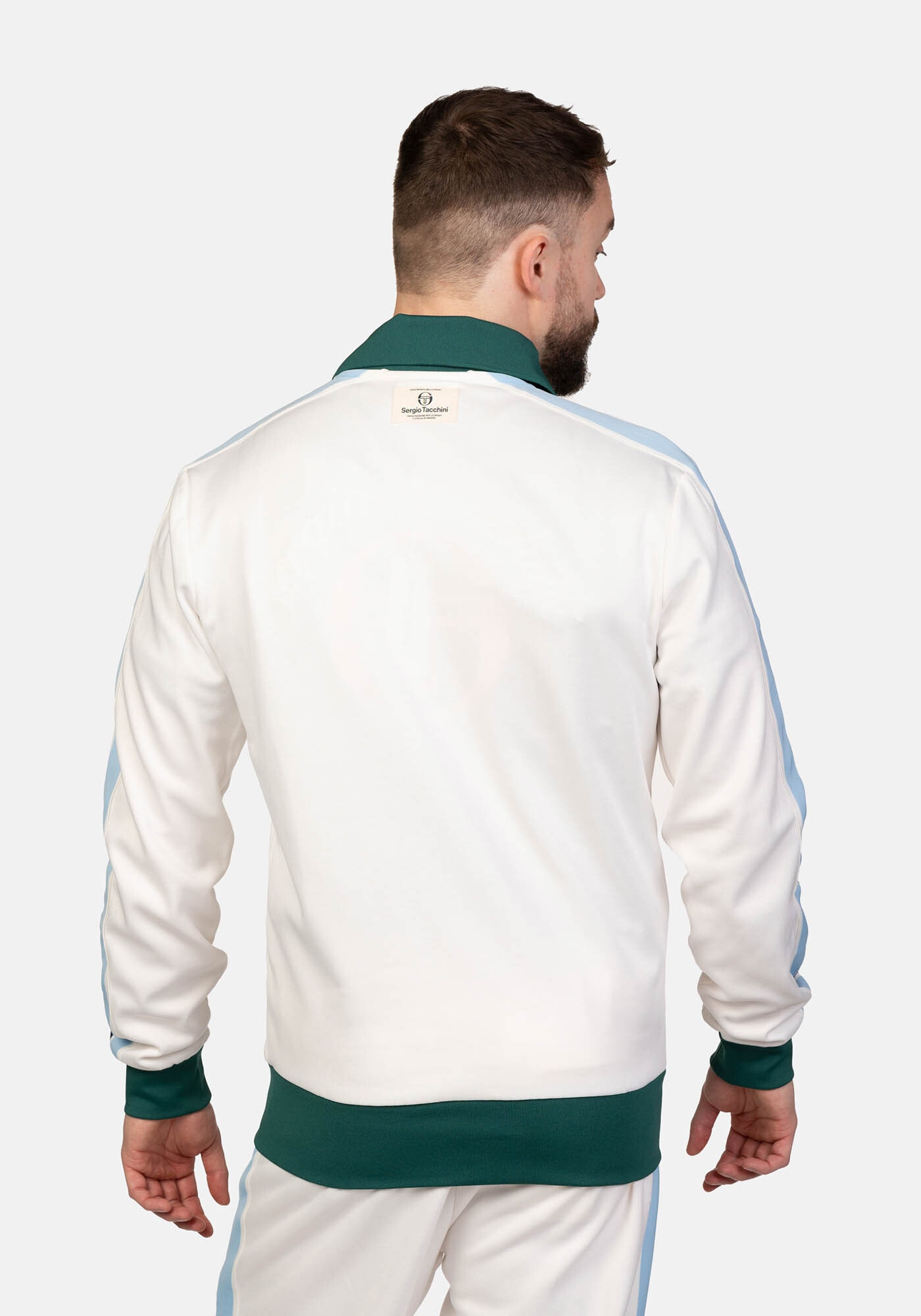 Sergio Tacchini Trainingsjacke »MONTE TRACK TOP Herren«, ohne Kapuze, Trainingsjacke Herren, leichte Jacke, Retro, Sportjacke, Outdoor, Sale
