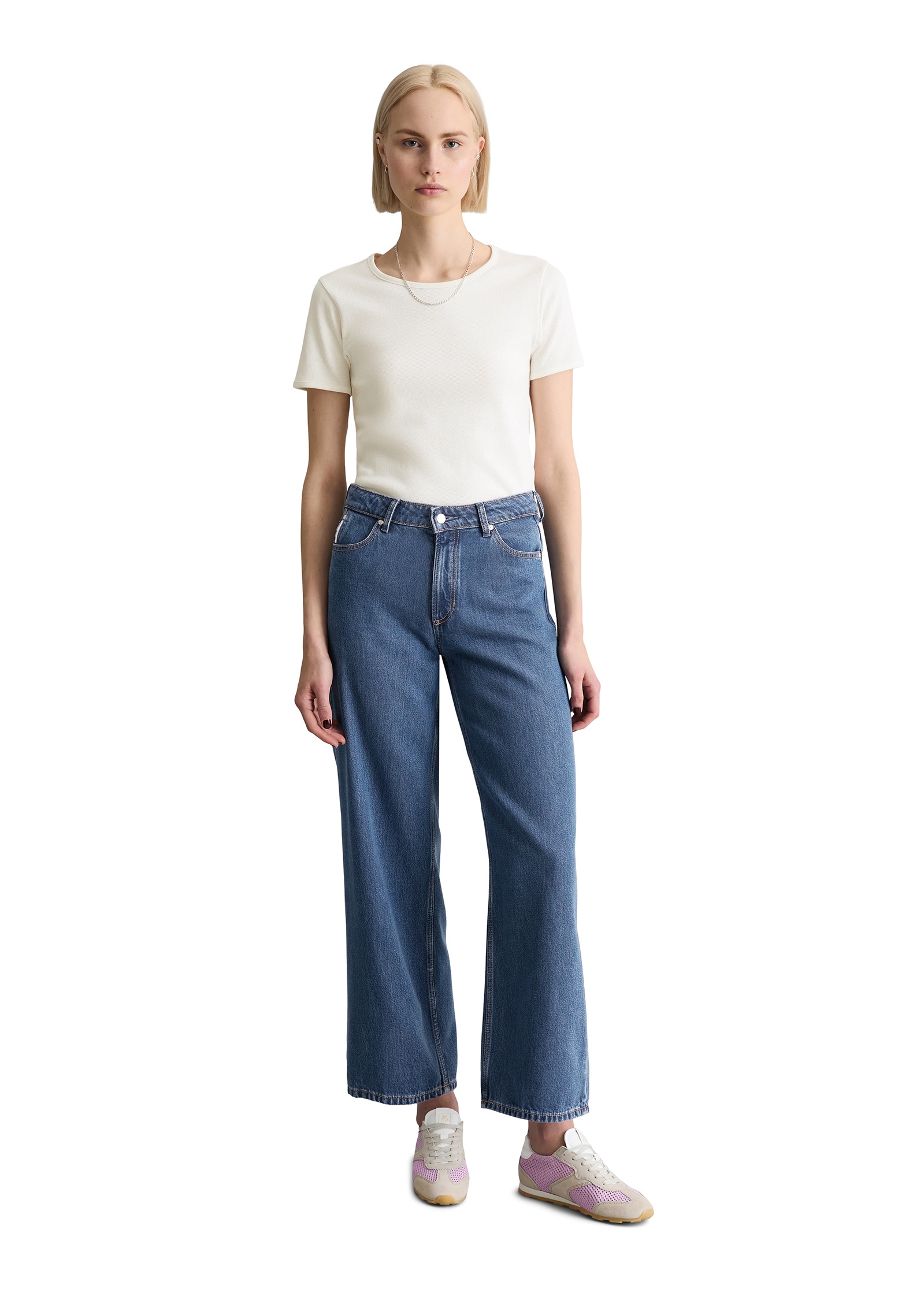 Marc O'Polo DENIM Weite Jeans »aus Lyocell-Mix ohne Stretch«