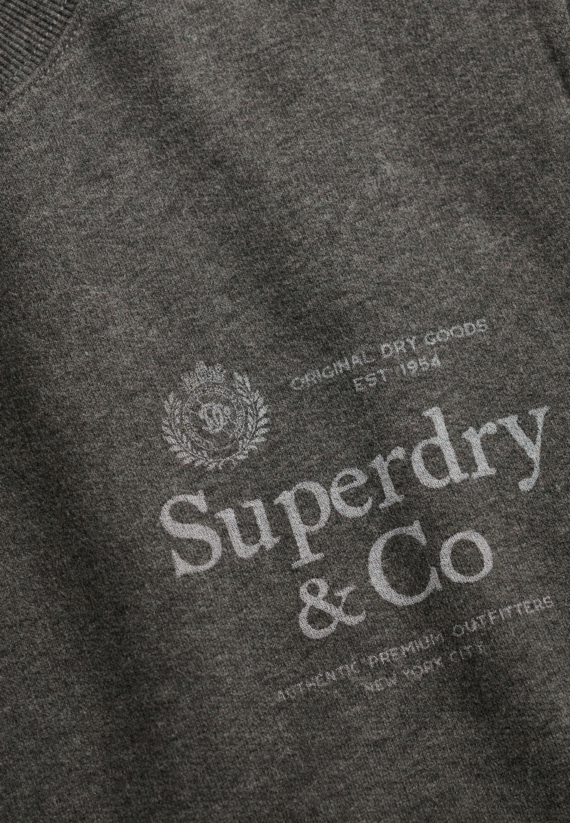 Superdry Sweatshirt »1954 COMPANY RELAXED SWEAT«, Baumwollmischung, relaxed fit
