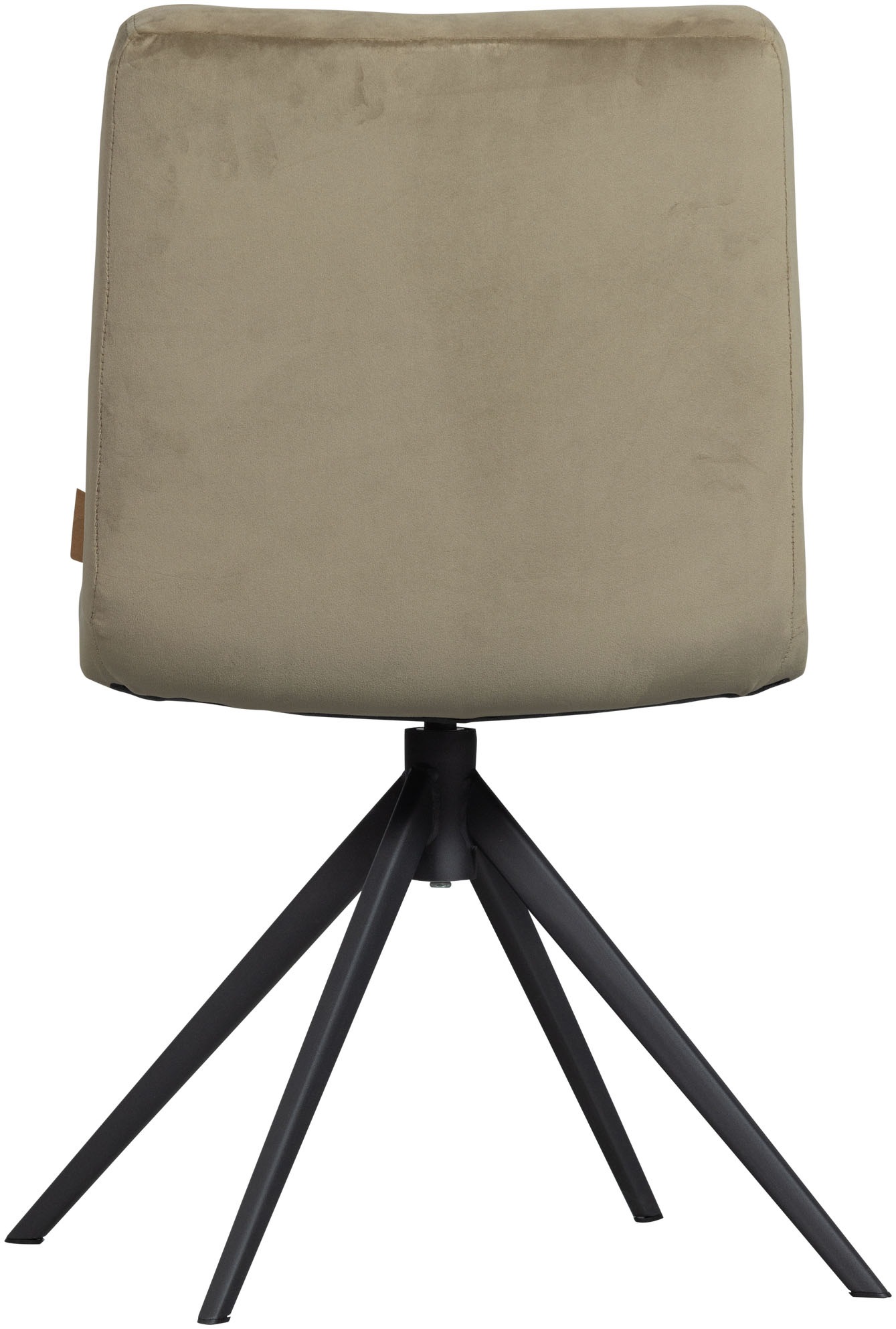 WOOOD Drehstuhl »Vinny«, Samt, mit Drehfuß, Breite 48 cm