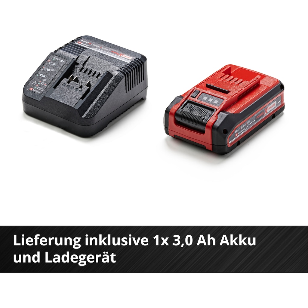 Einhell Akkurasenmäher »GE-CM 18/30 Li«, (Set)