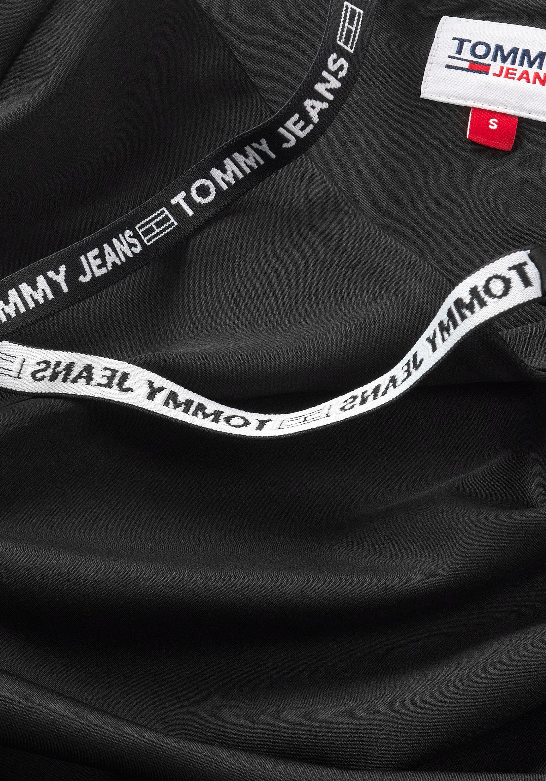 DRESS«, BAUR Tommy Jerseykleid Tommy | »TJW bestellen BODYCON TAPE Markenlabel online mit Jeans LOGO Jeans