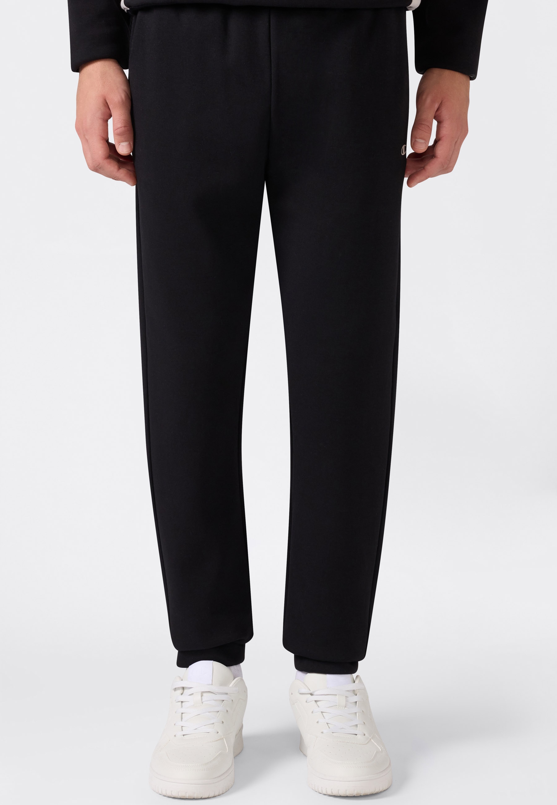 Champion Jogginghose "Rib Cuff Pants" mit sportlichem Schnitt, aus Baumwolle und Polyester, bequeme Passform