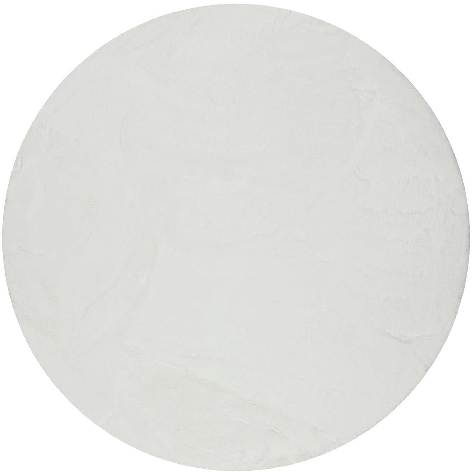 Esprit Hochflor-Teppich »Alice ESP-4377 Kunstfell«, rund, 25 mm Höhe, Kaninchenfell-Haptik, besonders weich und dicht, für alle Räume