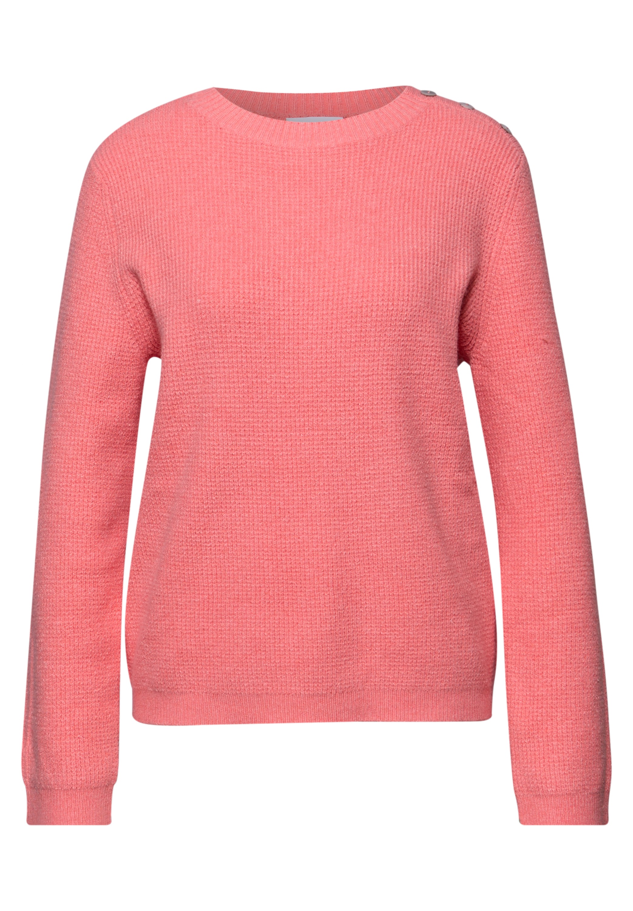 Street One Women's Knit Sweater Striking Coral 42 6