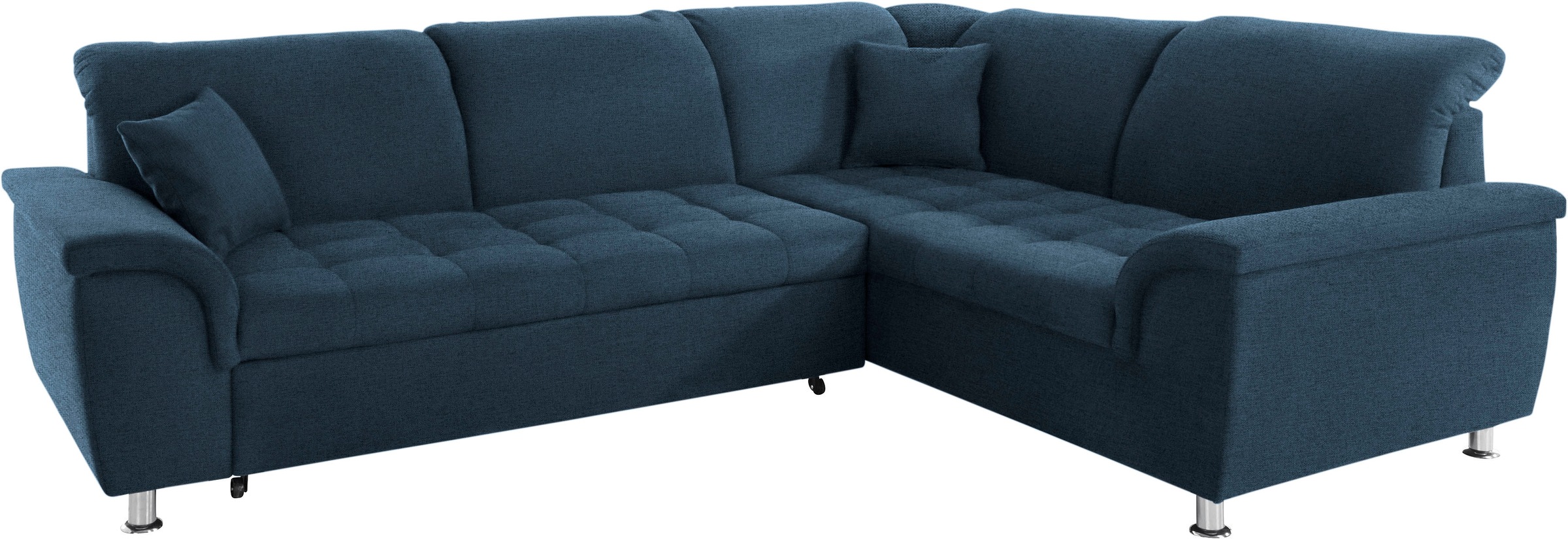 DOMO collection Ecksofa »Franzi L-Form«, wahlweise mit Kopfteilverstellung (dann Breite: 275 cm)