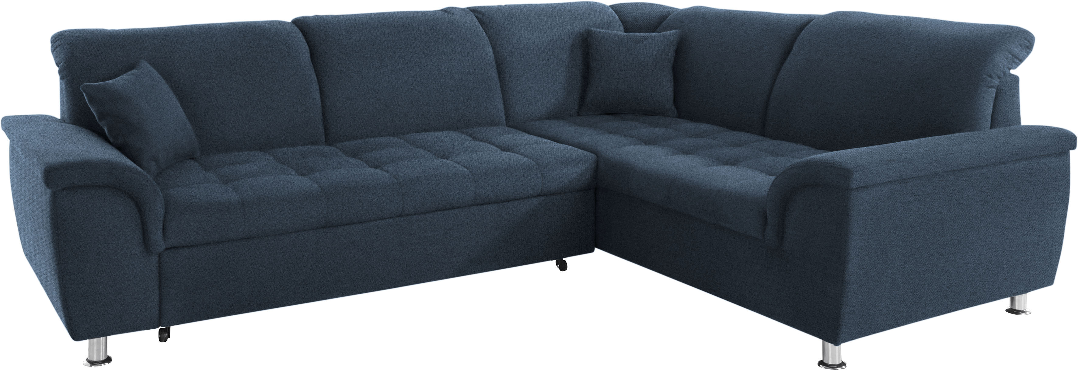 Thumbnail - DOMO collection Ecksofa "Franzi L-Form", wahlweise mit Kopfteilverstellung (dann Breite: 275 cm)