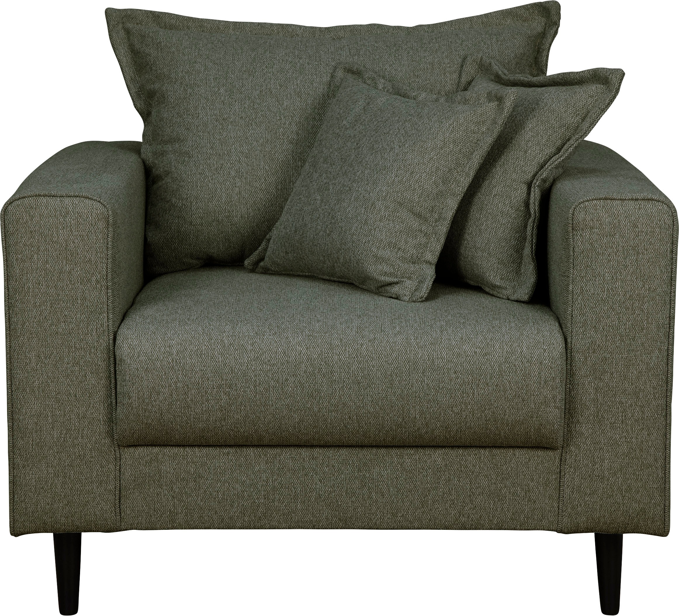 Home affaire Sessel "VEYRAS Loungesessel, Maße B/T/H: 95/84/76 cm", mit Wel günstig online kaufen