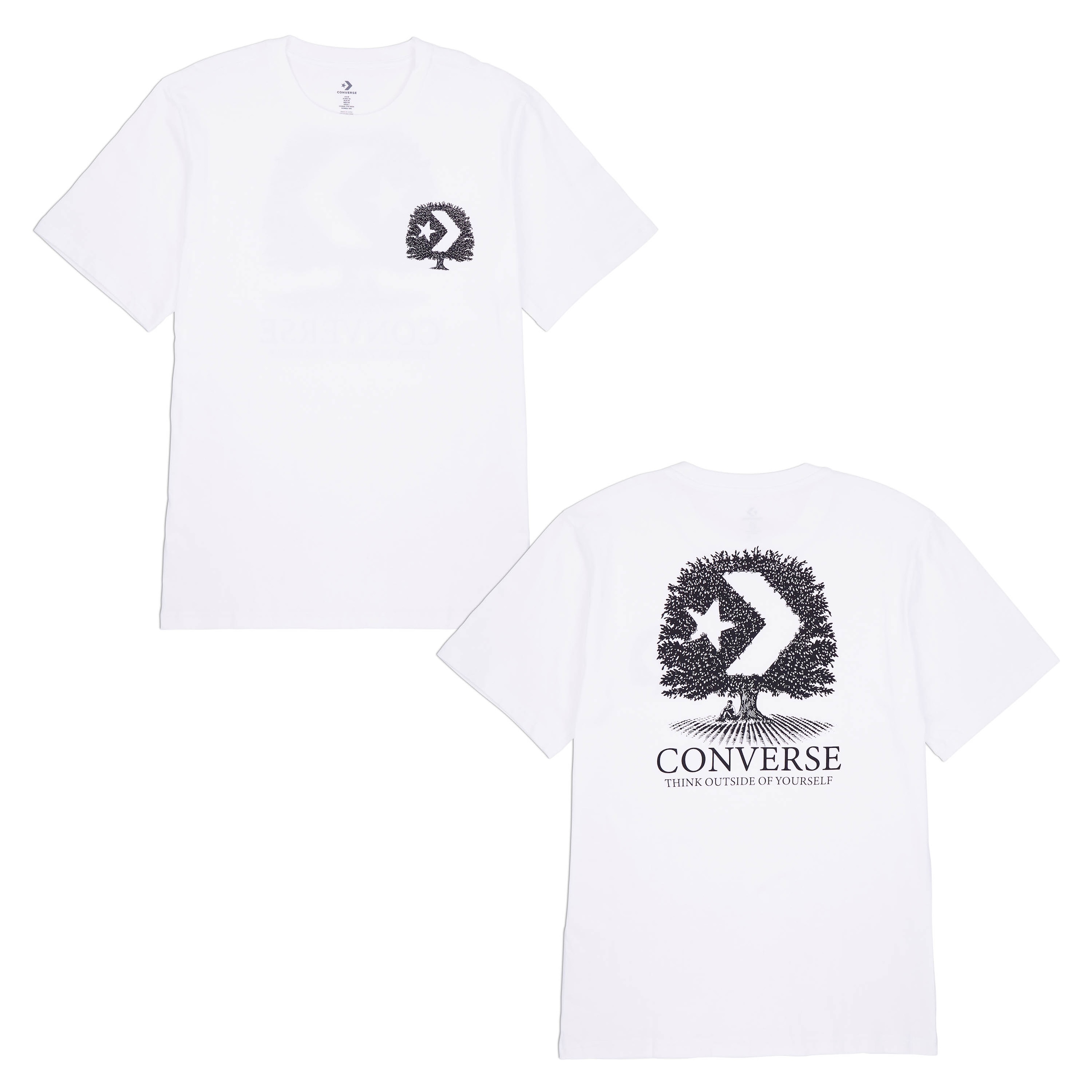 Converse T-Shirt "MENS CONVERSE TREE T-SHIRT" günstig online kaufen