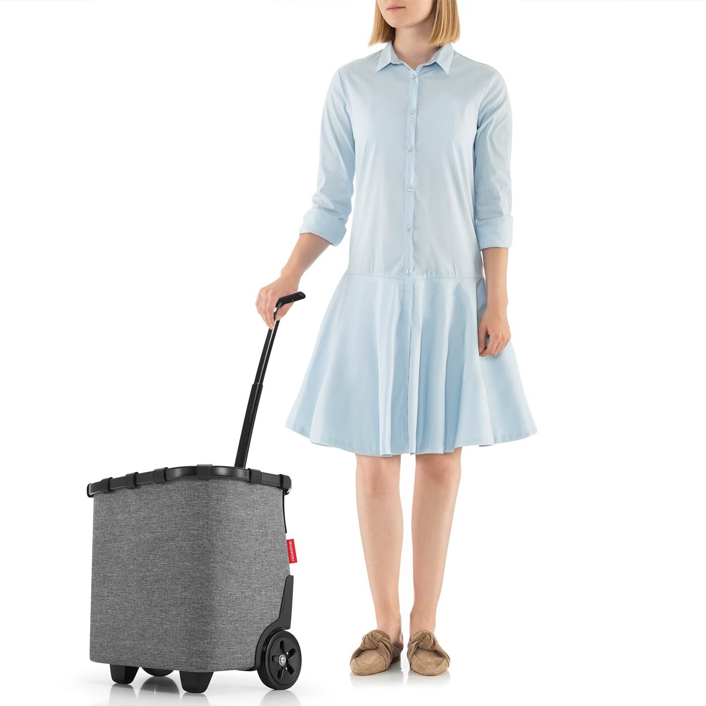 REISENTHEL® Einkaufstrolley »carrycruiser« kugelgelagerte Räder, herausnehmbare Innentasche, Teleskopgriff