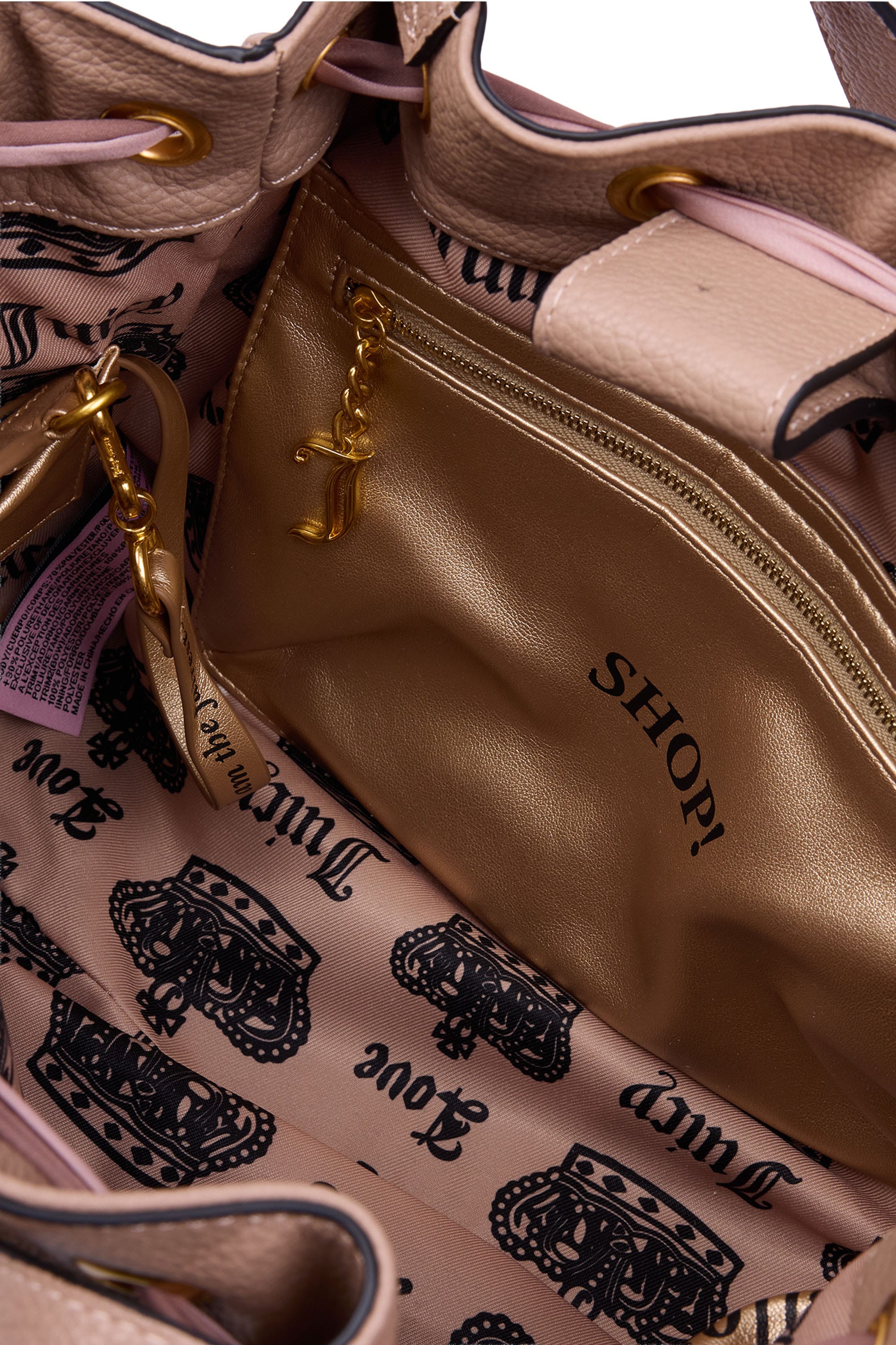 Juicy Couture Tragetasche »DAYDREAMER L. DOUBLE HANDLE BAG Damen« Tragetasche Damen, Shopper, Einkaufstasche, Fashion, Lifestyle, Sale