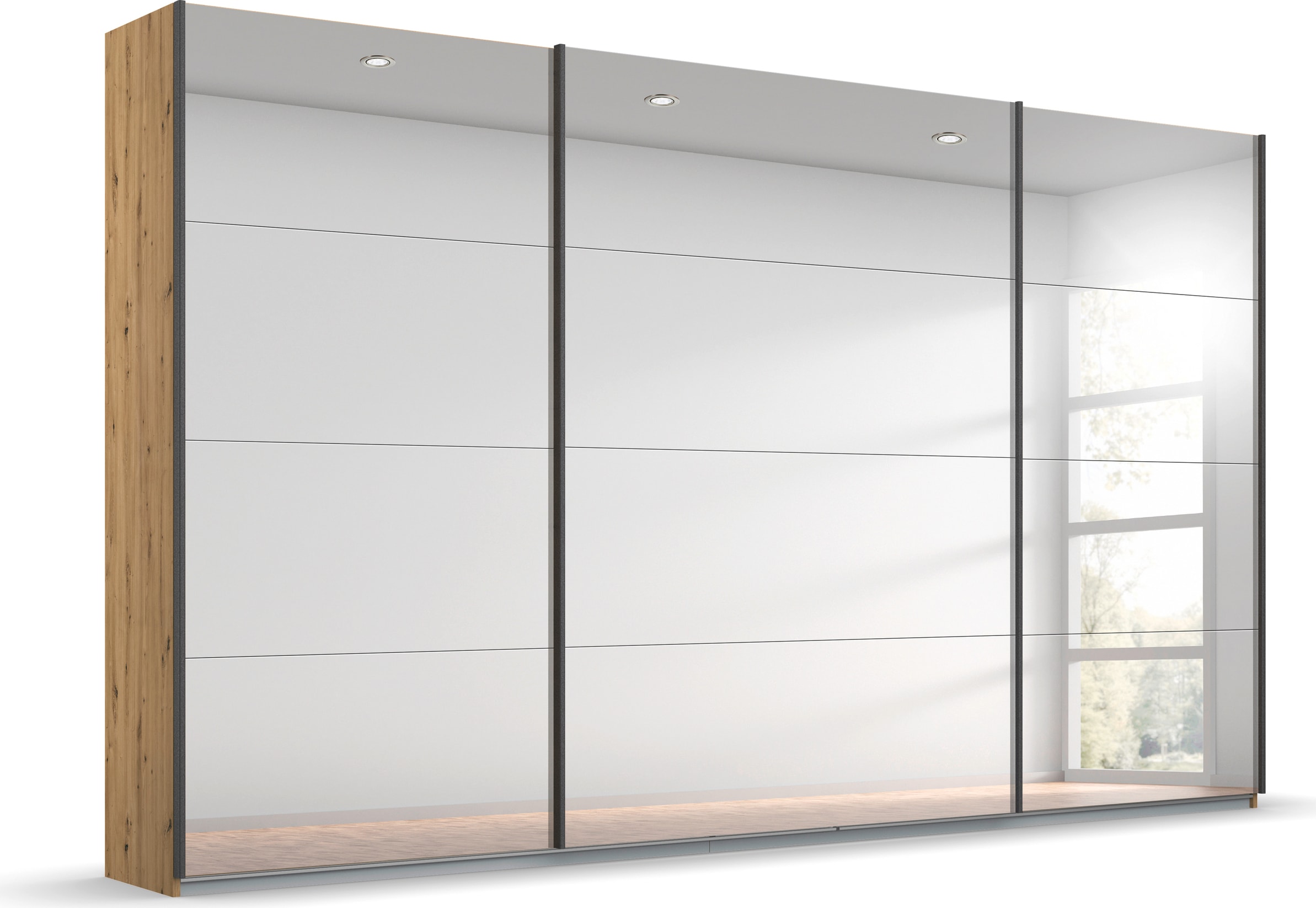 OTTO home "Mehrzweckschrank Aktenschrank Möbel Mietswohnung Schlafzimmer OTELI" 3 Ausstattungen BASIC/CLASSIC/PREMIUM (inkl. SOFT-CLOSE-FUNKTION), Breiten 203/271/315/360 cm Höhen 210/229 cm MADE IN GERMANY