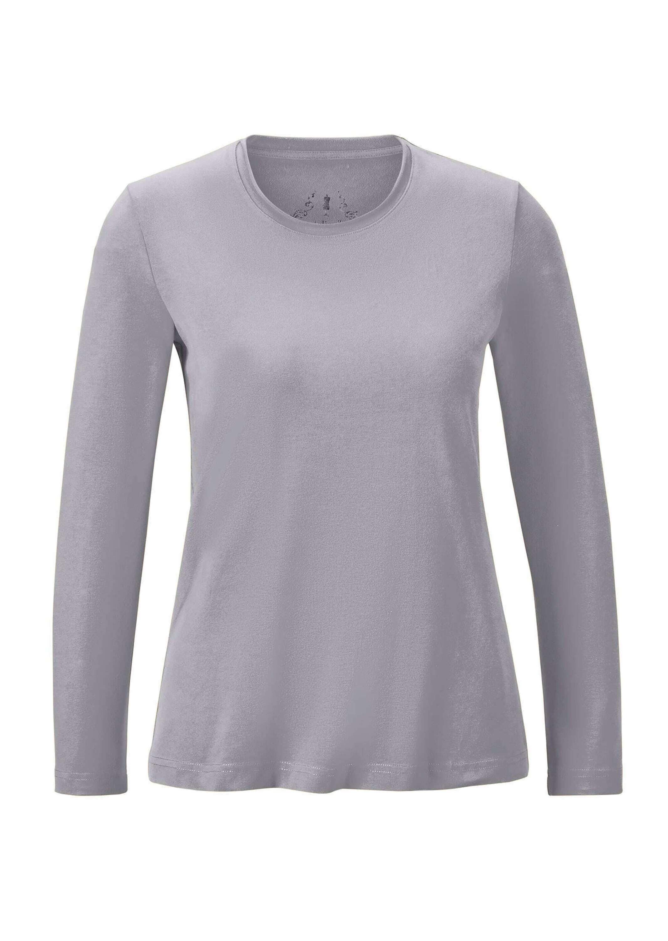 GOLDNER Longpullover "T-Shirt mit Rundhals" günstig online kaufen