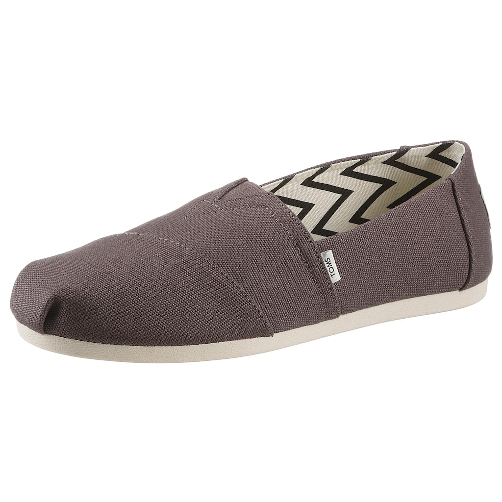 TOMS Espadrille »ALPARGATA«, mit kleinem Stretcheinsatz