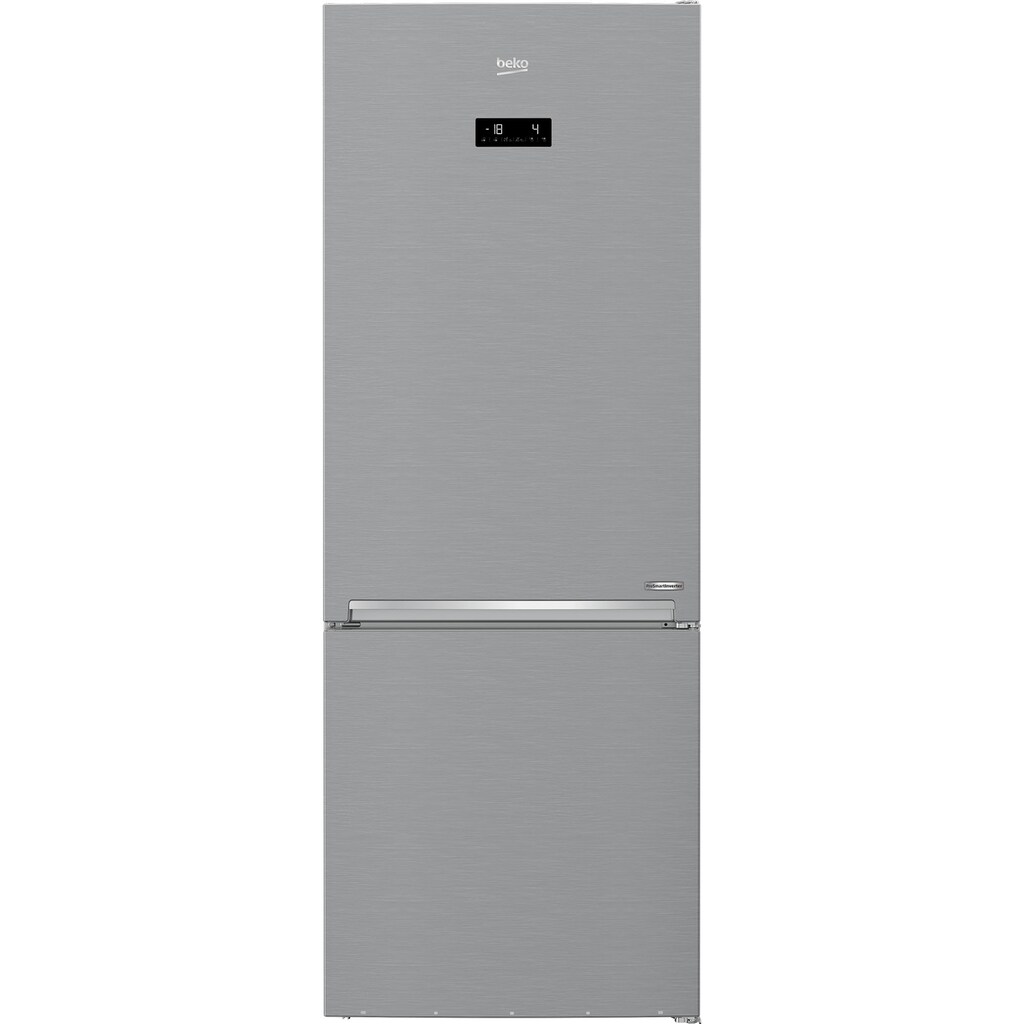 BEKO Kühl-/Gefrierkombination, RCNE560E50ZXPN, 192 cm hoch, 70 cm breit