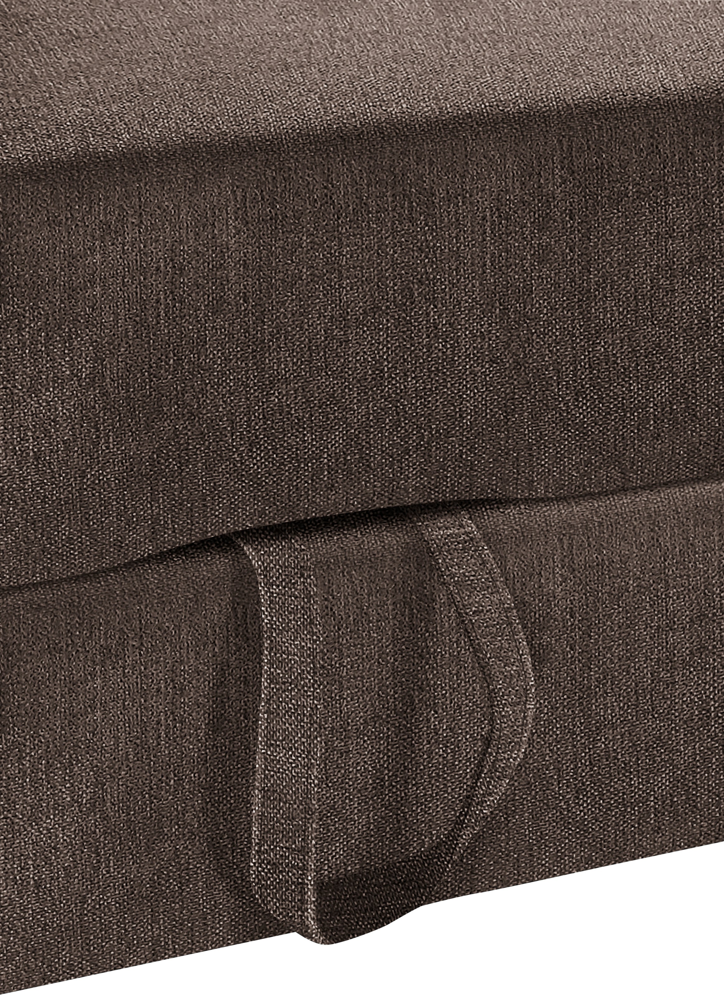 TRENDMANUFAKTUR Ecksofa »Chamber, zeitlos und modern, hoher Sitzkomfort, L-Form«, wahlweise mit Schlaffunktion