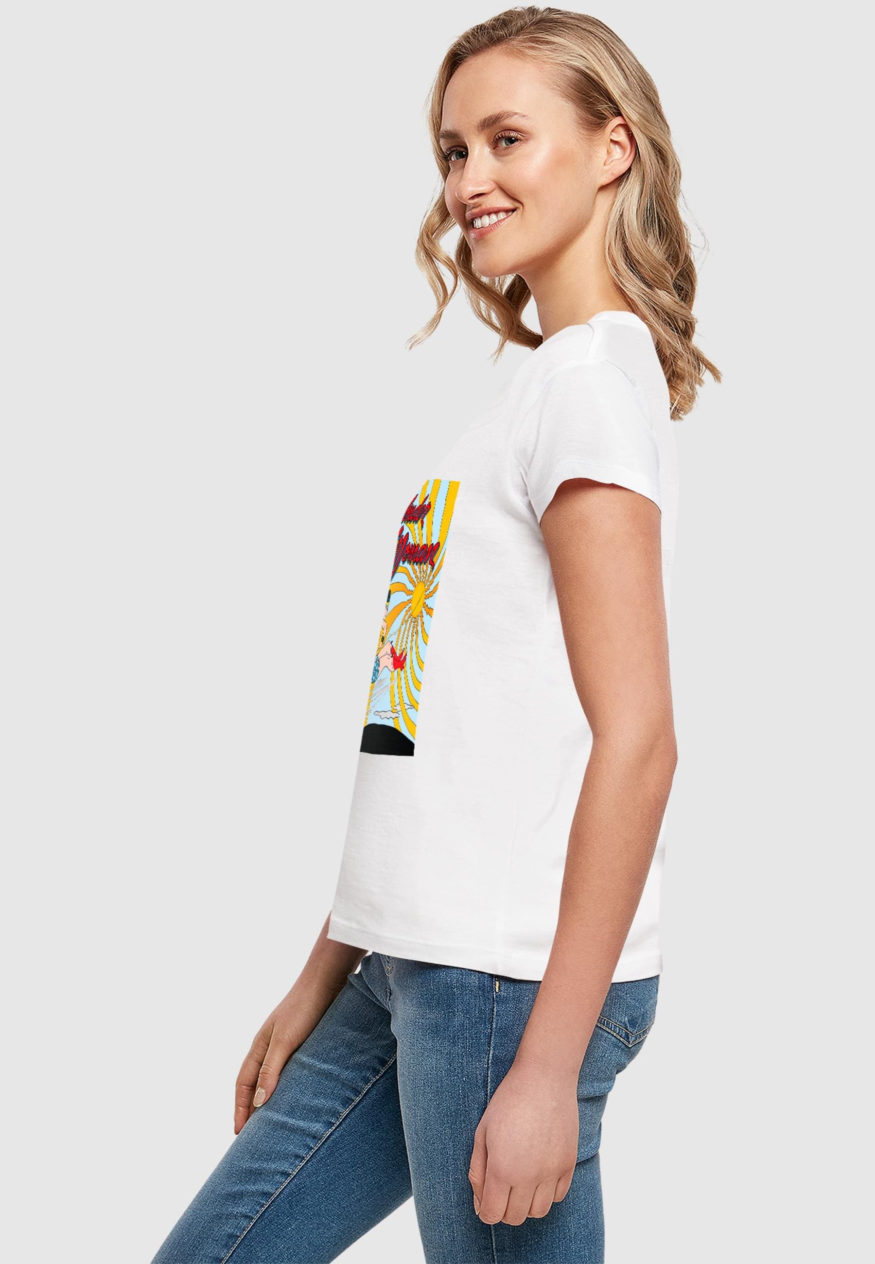 Merchcode T-Shirt »Merchcode Ladies - Wonder Woman Flying - T-Shirt«, (1 tlg.)