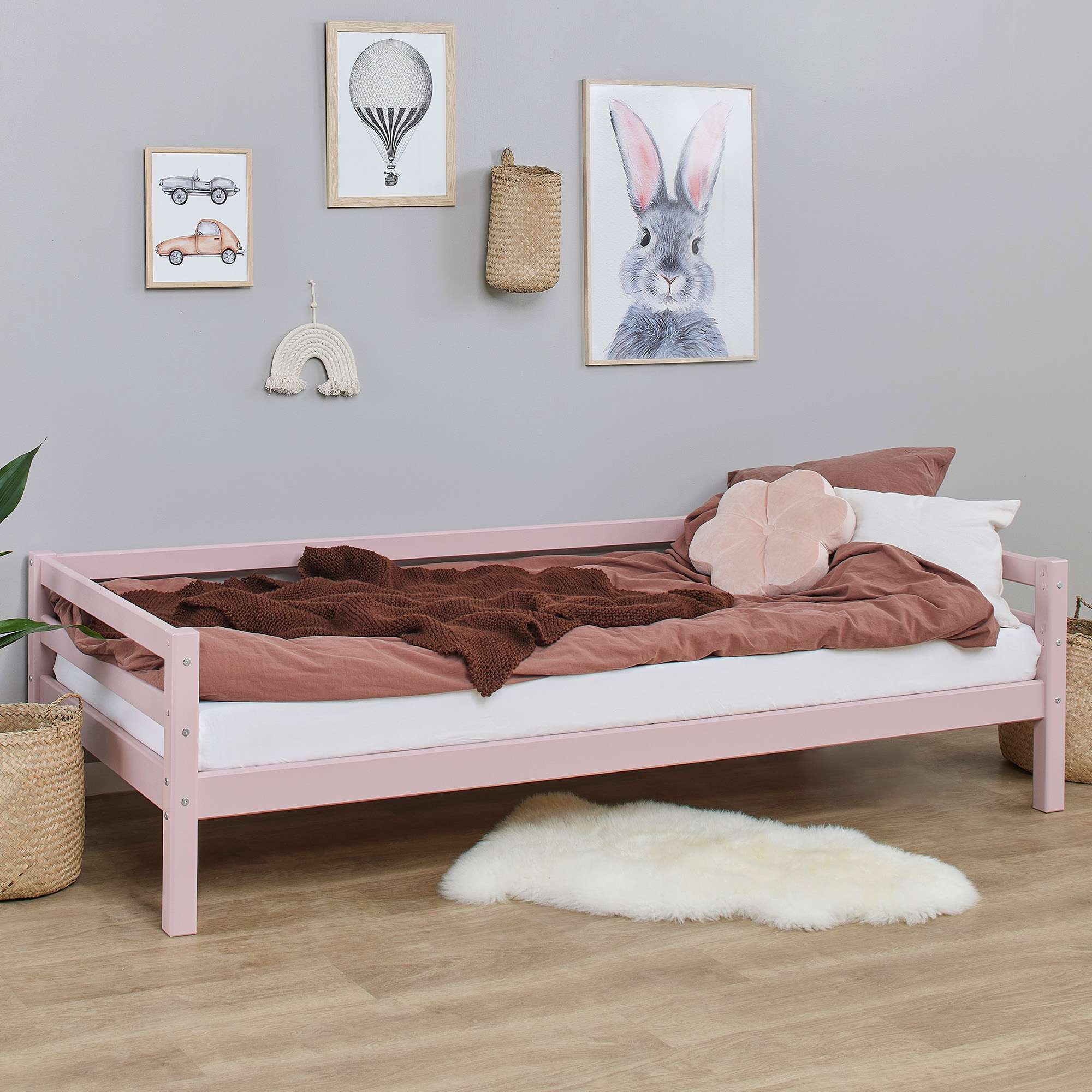 Hoppekids Kinderbett "ECO Dream MY COLOR, Einzelbett, Juniorbett 90x200", m günstig online kaufen