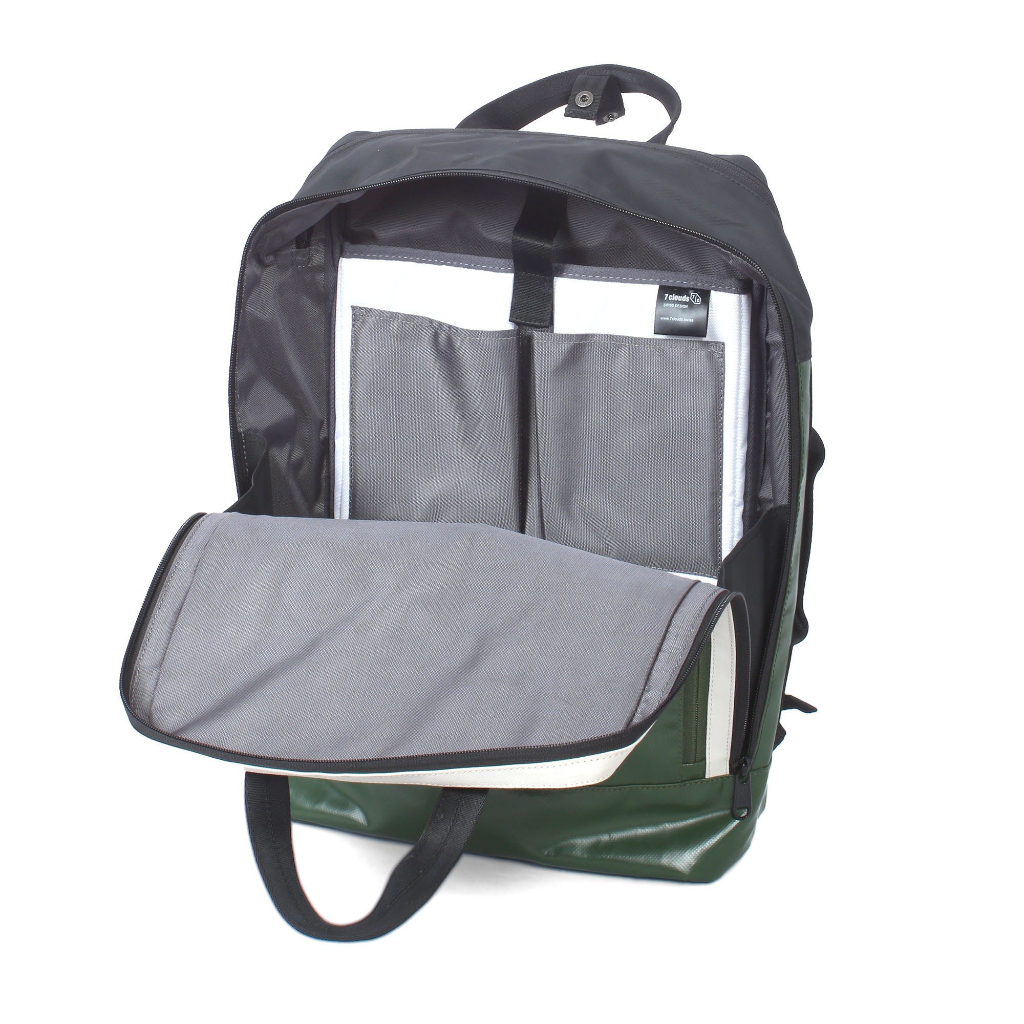 7clouds Laptoprucksack »Agal 7.3 M«, mit recyceltem PET