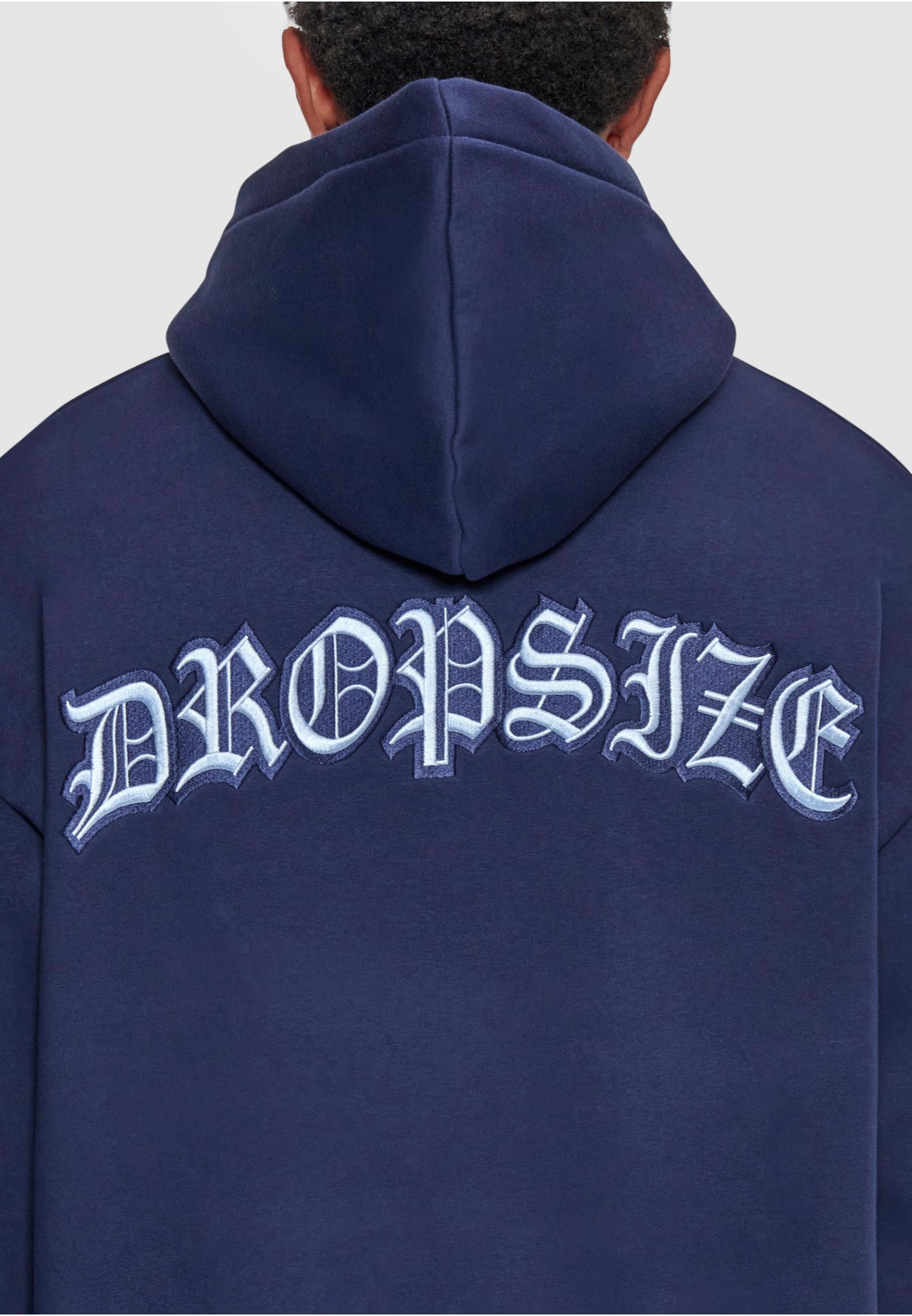 Dropsize Kapuzensweatshirt »Dropsize Herren Dropsize Heavy Oversize Backlogo Hoodie«, (1 tlg.)