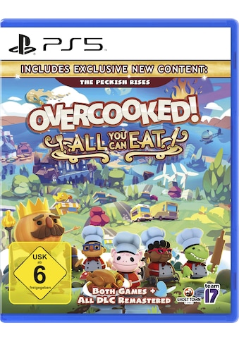 PlayStation 5 Spielesoftware »Overcooked All You Can...