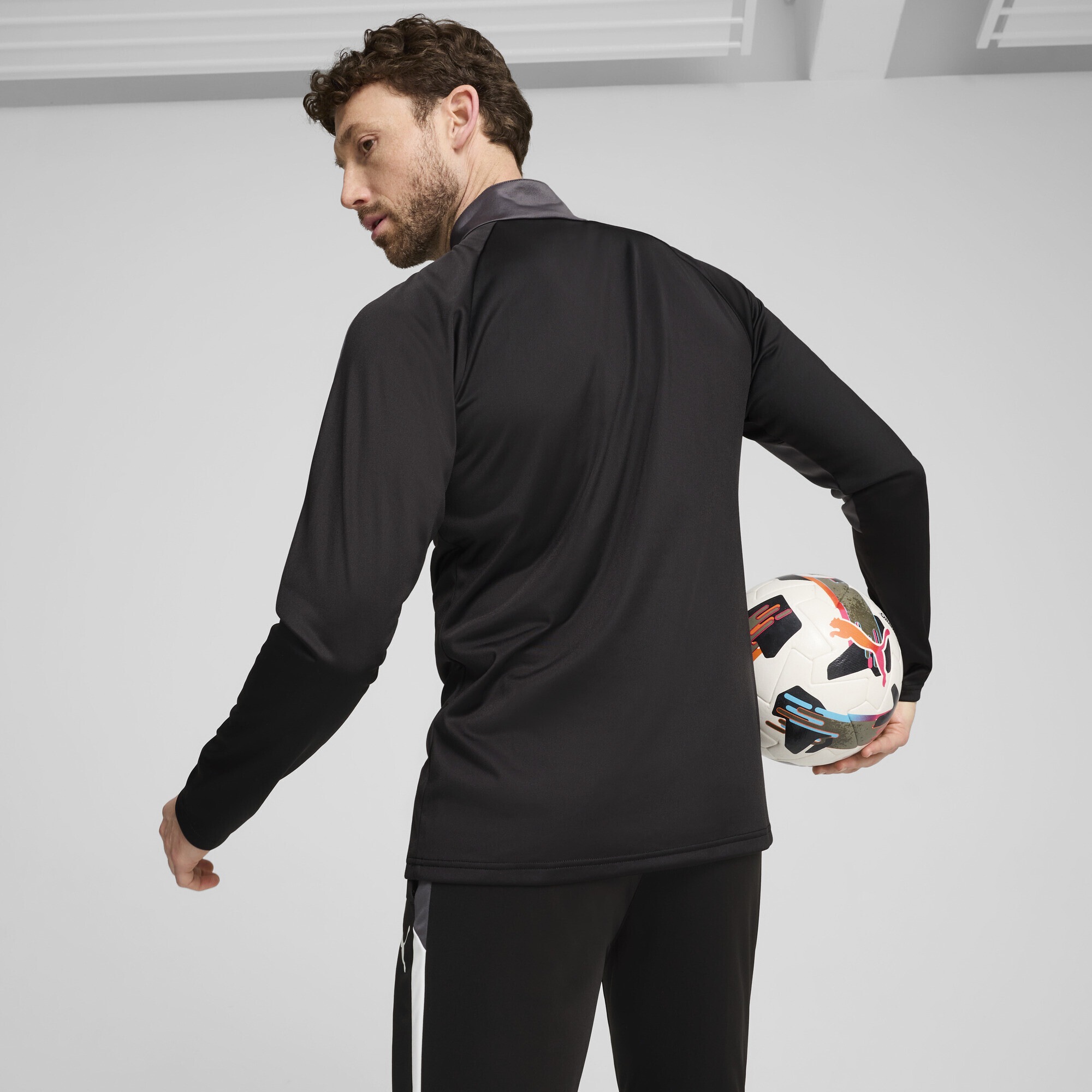 PUMA T-Shirt »individualLIGA Top mit viertellangem Reißverschluss Herren«