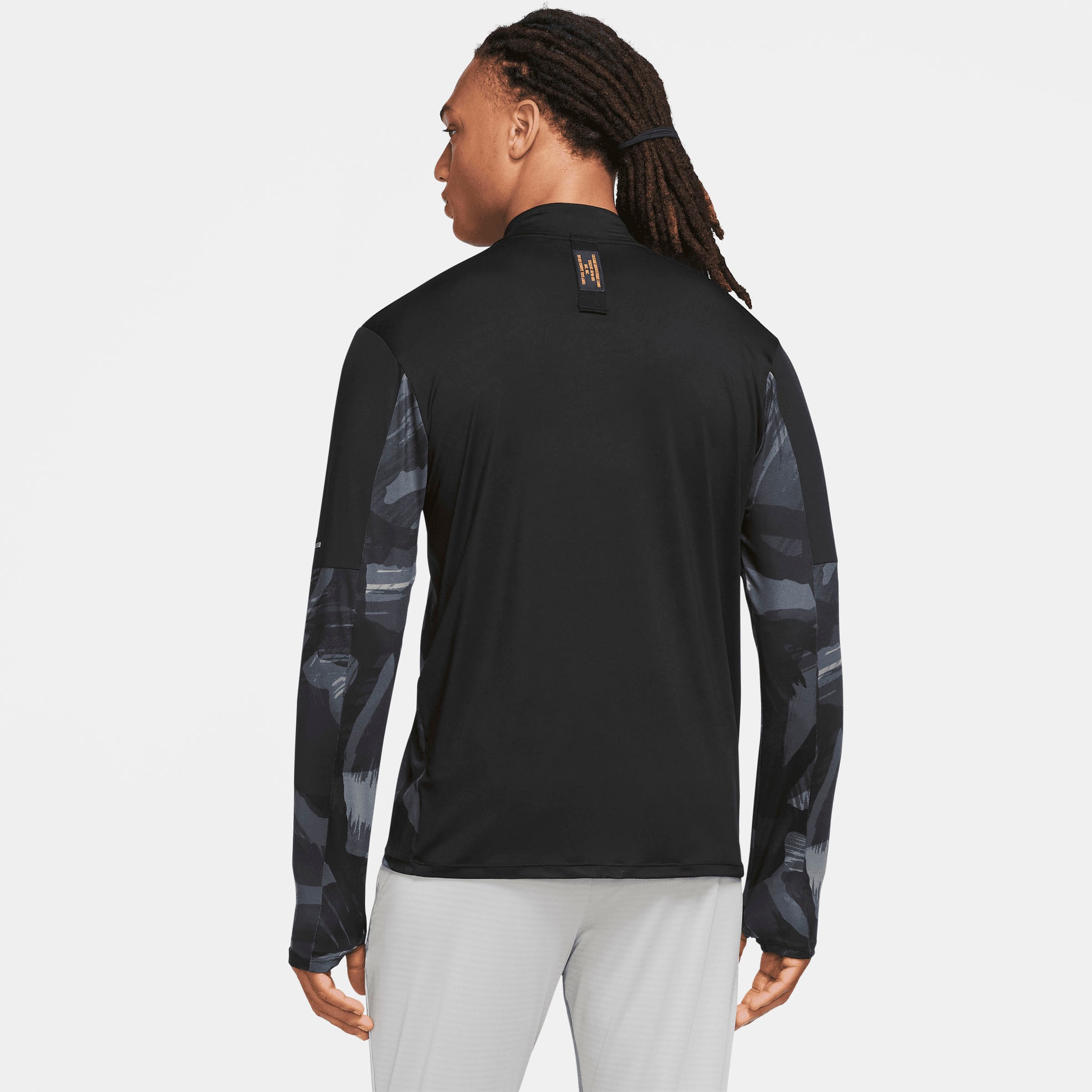 Nike Laufshirt "M NK DF ELMNT CAMO TOP HZ" günstig online kaufen