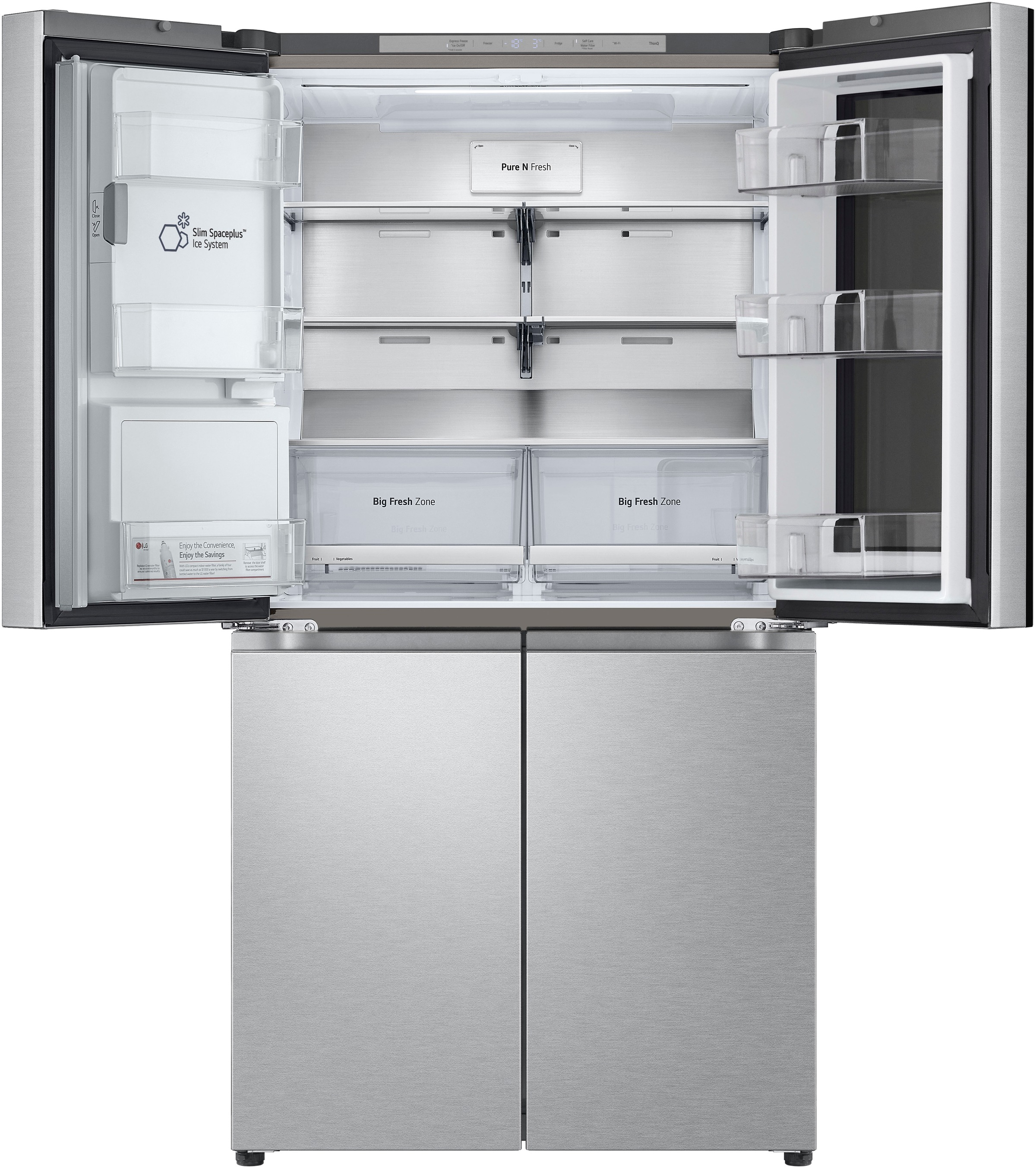 LG Multi Door »GMG960MBJE«, InstaView® Multi-Door