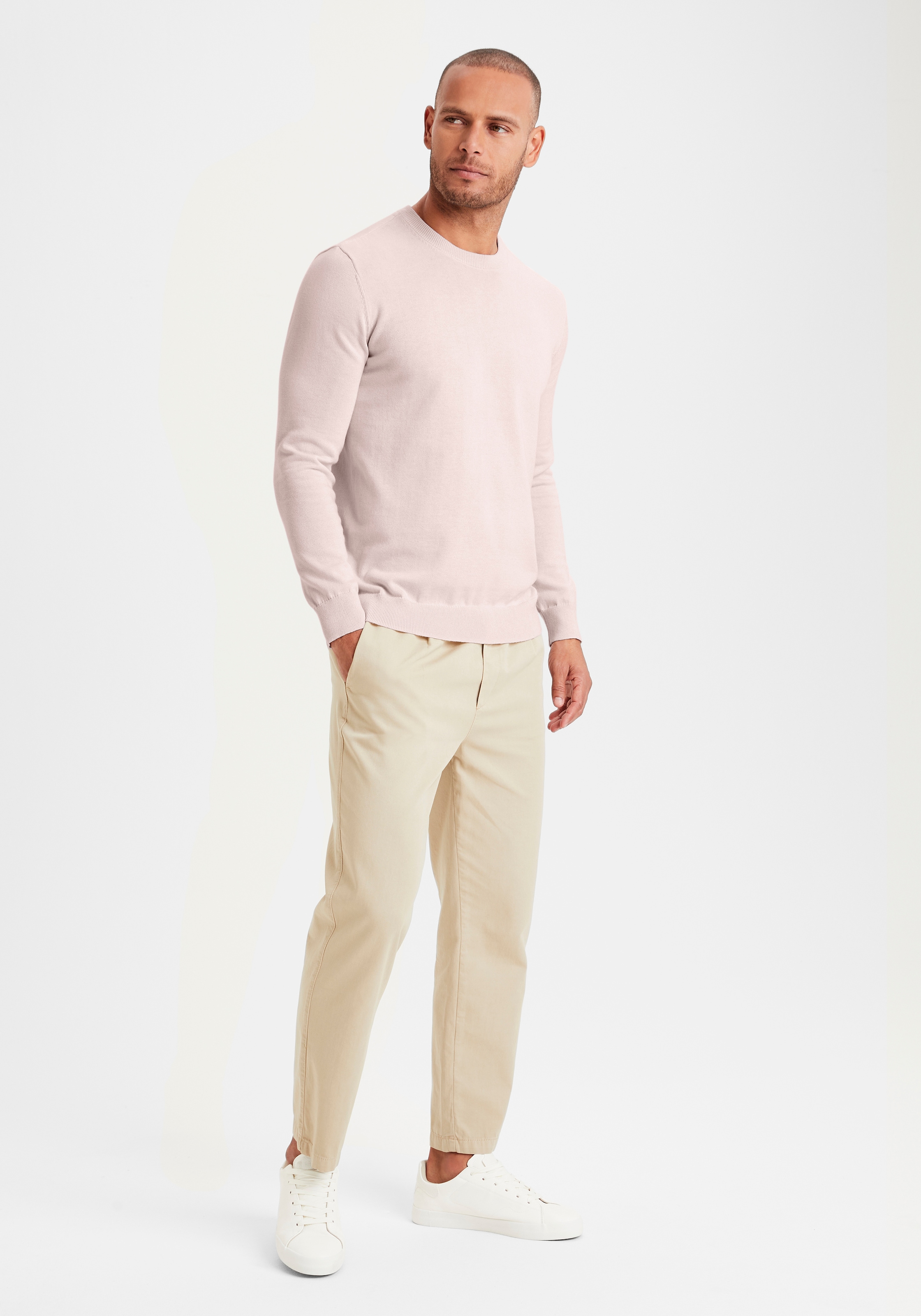 H.I.S Strickpullover Regular Fit, Langarm, Pullover aus Feinstrick, Baumwol günstig online kaufen