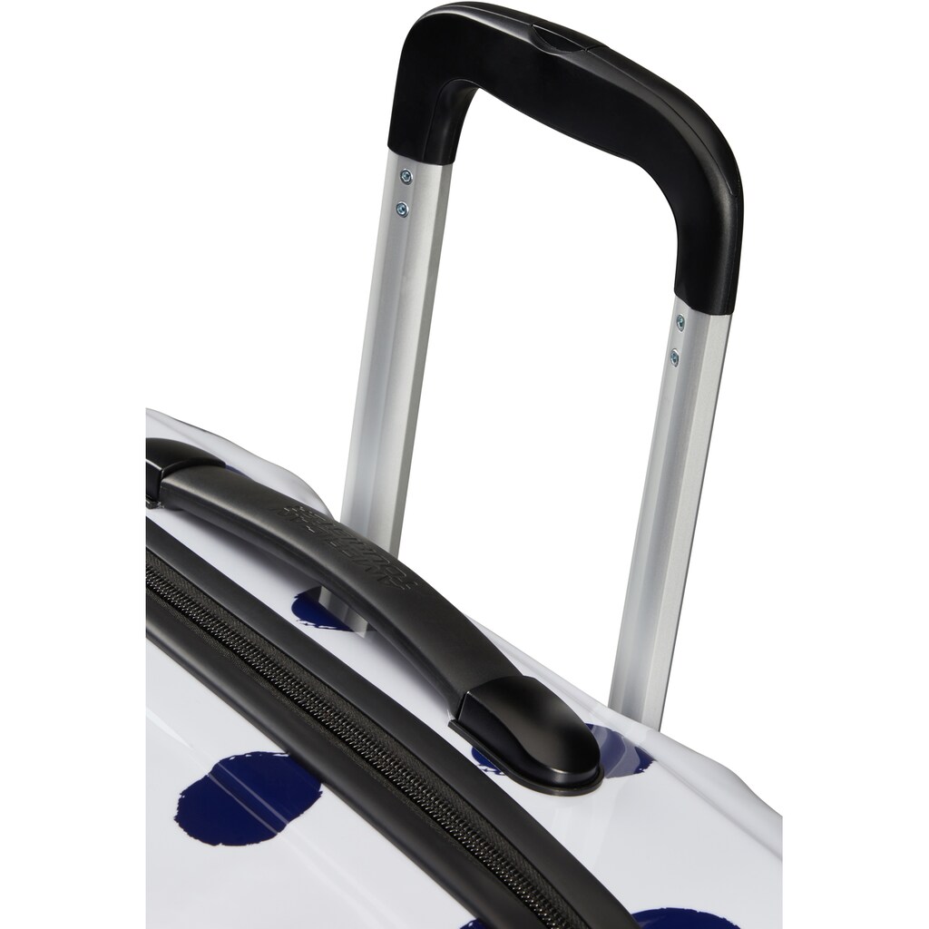 American Tourister® Hartschalen-Trolley »Disney Legends, Mickey Blue Dots, 55 cm«, 4 Rollen