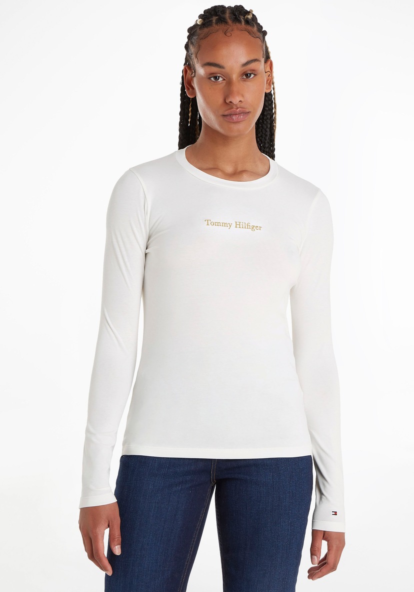 Tommy Jeans Langarmshirt »TJW 2PACK SLIM ESSENTIAL RIB LS«, (Packung, 2er- Pack) online bestellen | BAUR | Shirts