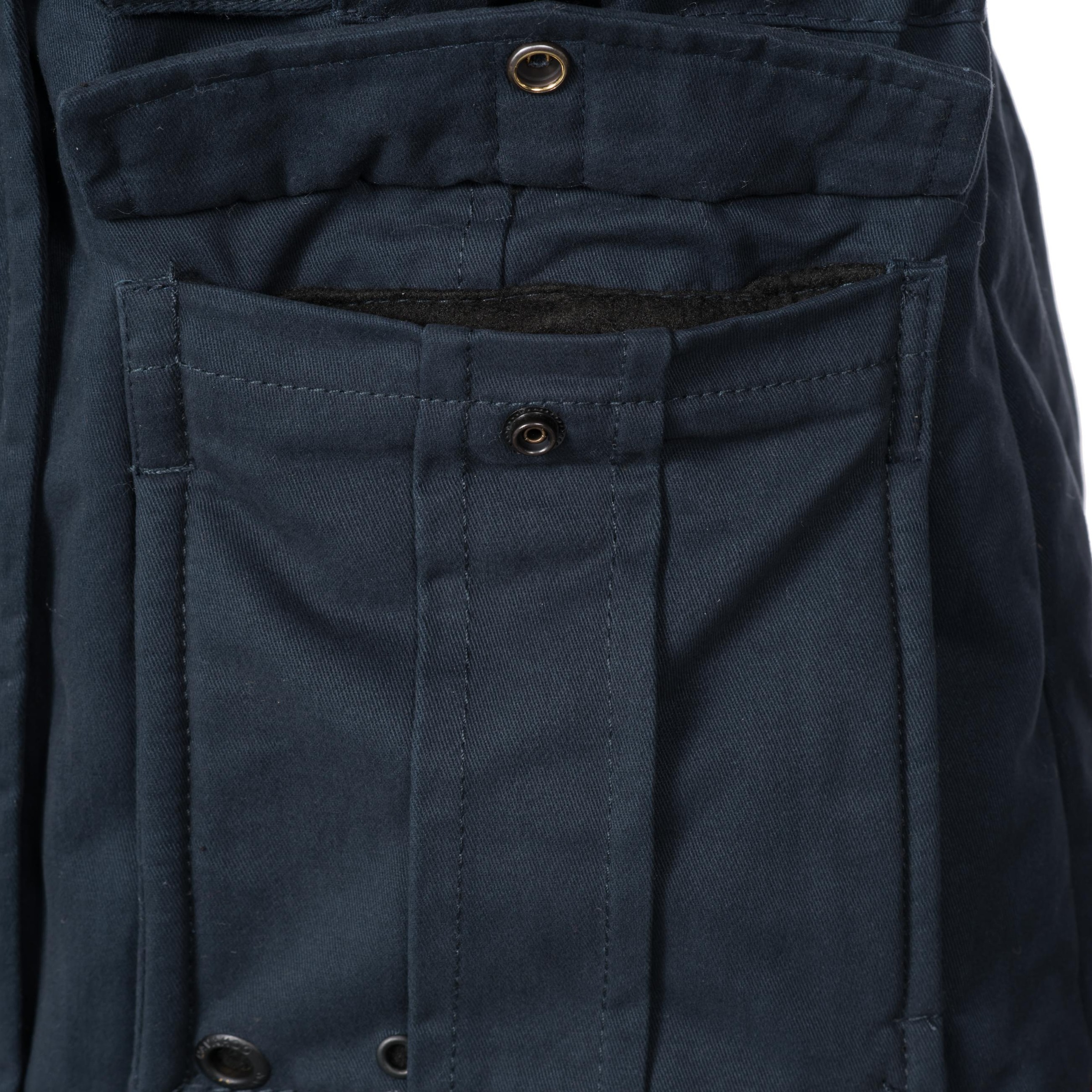Navahoo Wintermantel »Luluna«, edler Baumwoll Parka mit Fellimitat